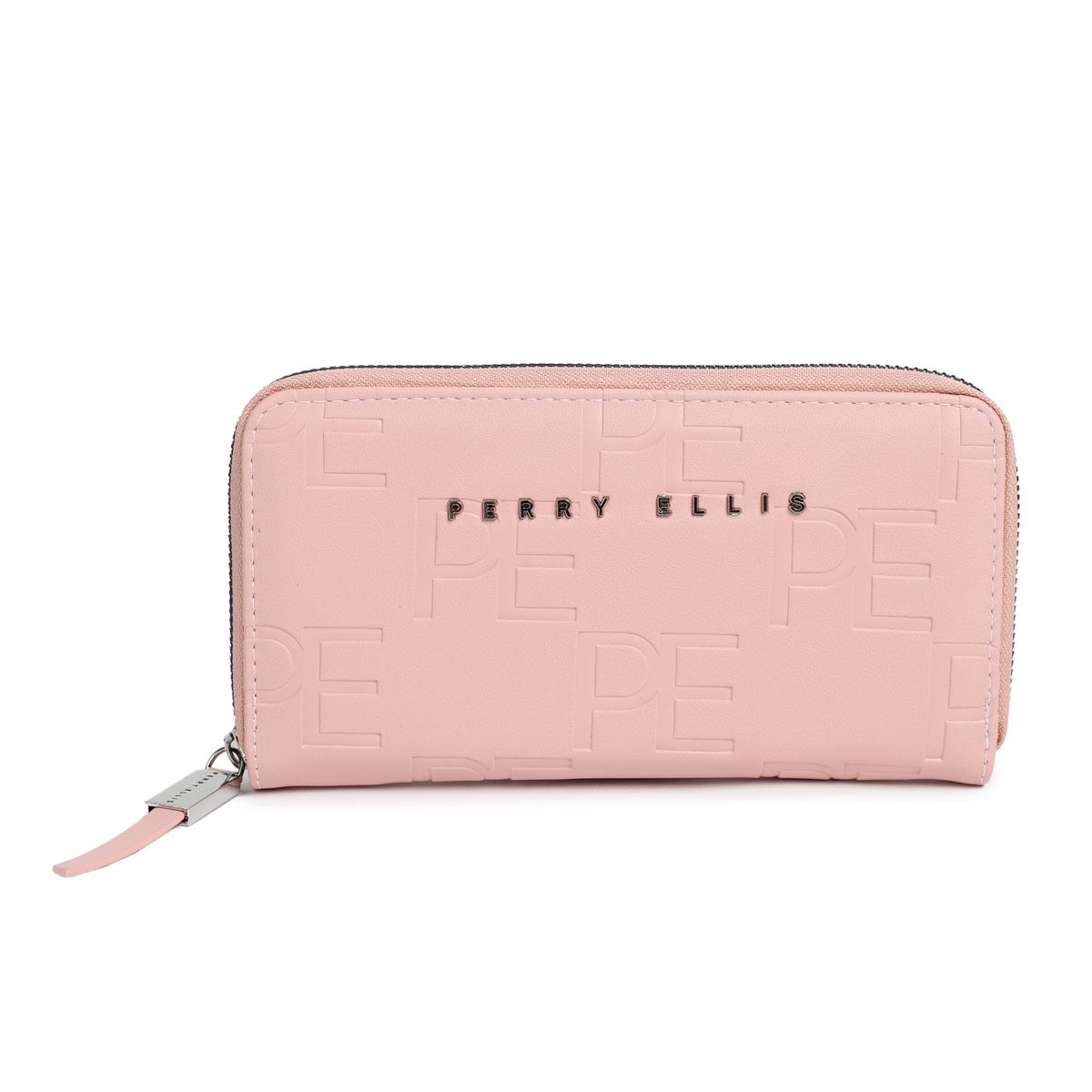 Bolsa Monedero Color Rosa Para Mujer Perry Ellis