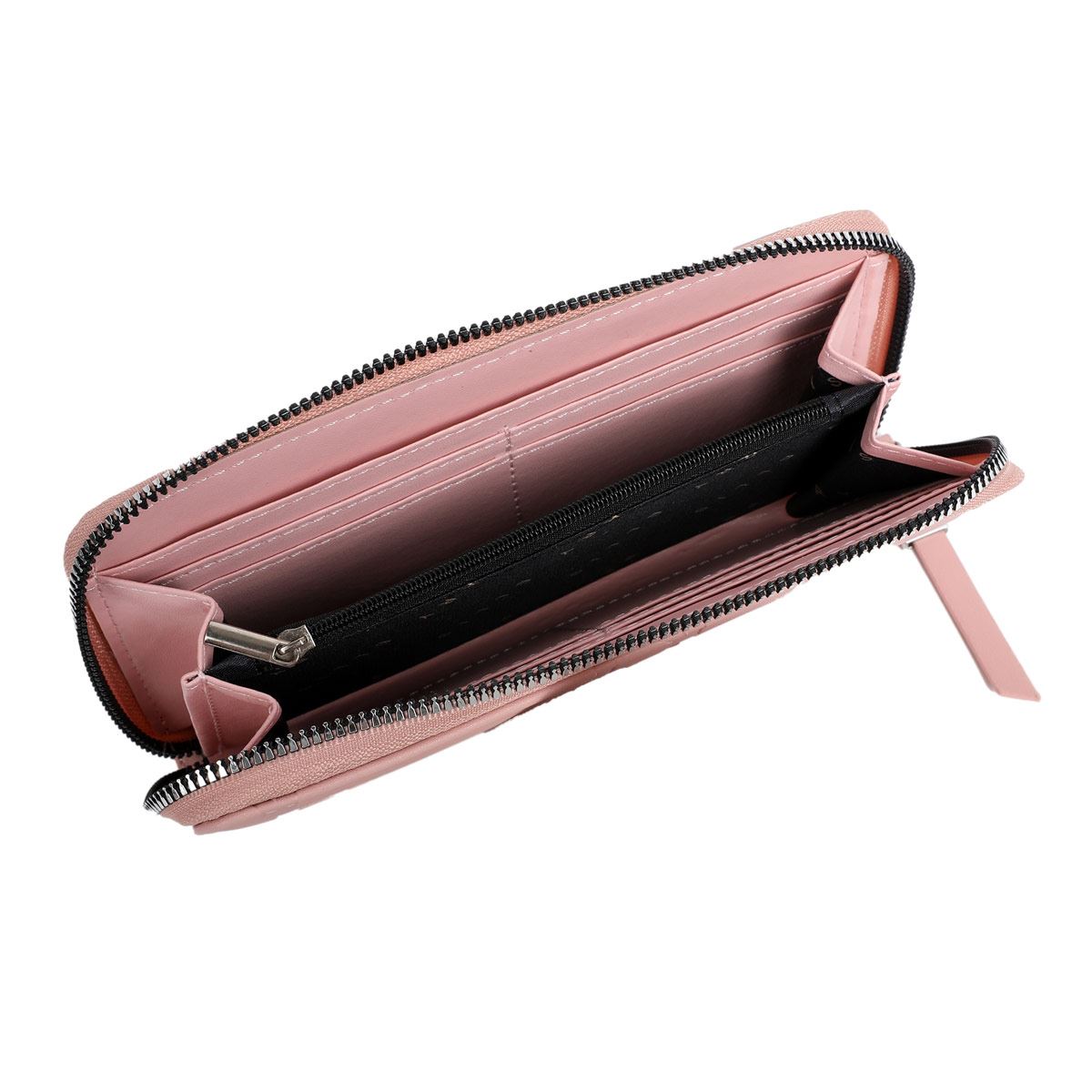 Bolsa Monedero Color Rosa Para Mujer Perry Ellis
