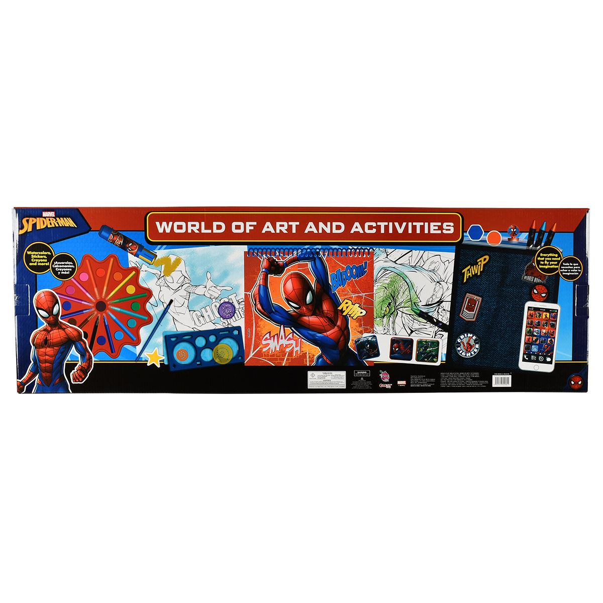 Set de arte y actividades spider man Berry Hip