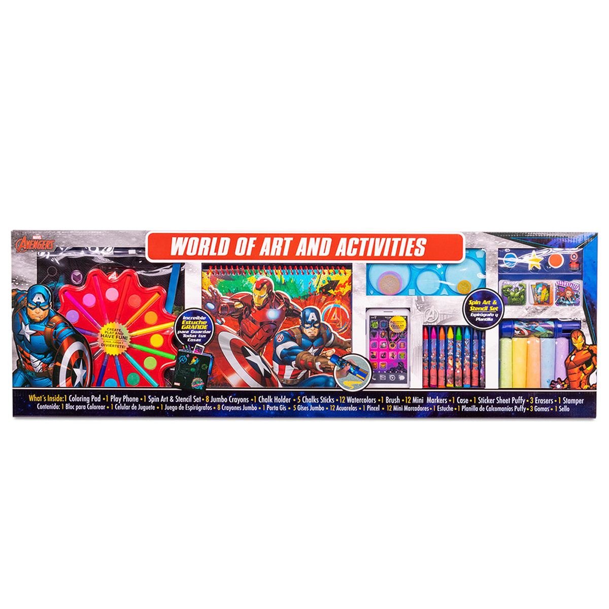 Mundo de arte y Actividades Avengers