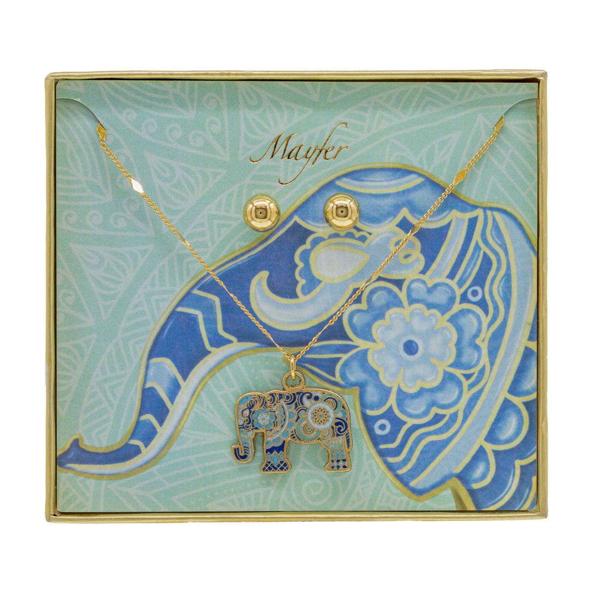 Juego elefante azul