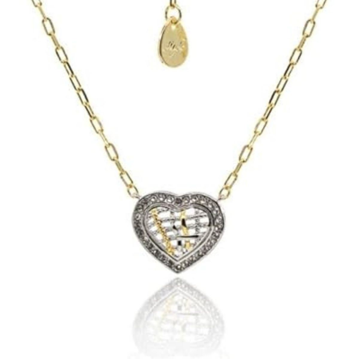 Dije Corazón Santorini Trenzado Mayfer