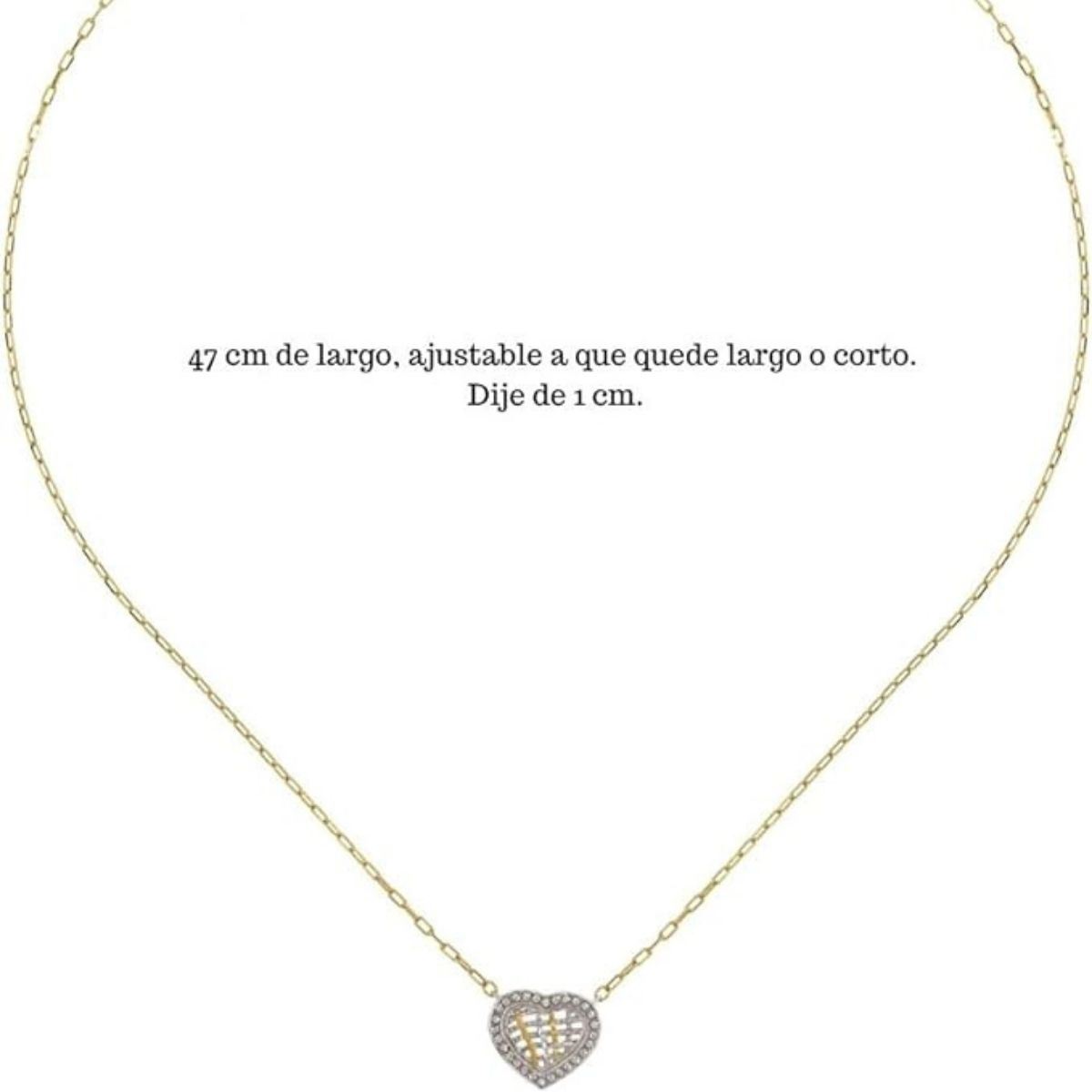 Dije Corazón Santorini Trenzado Mayfer