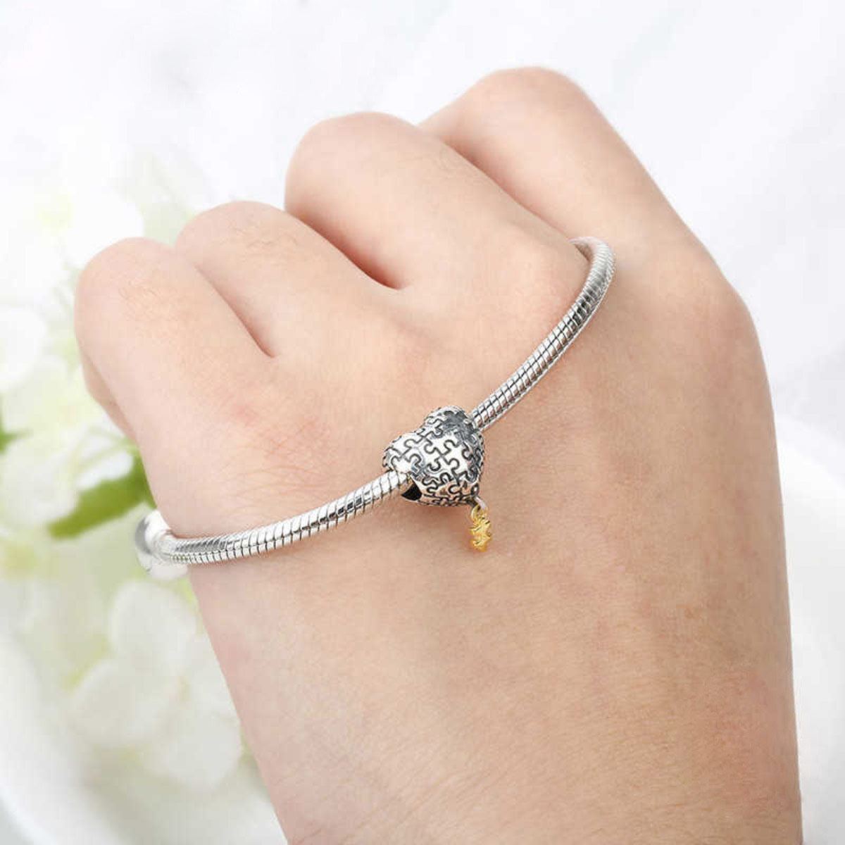 Charm Corazón Rompecabeza