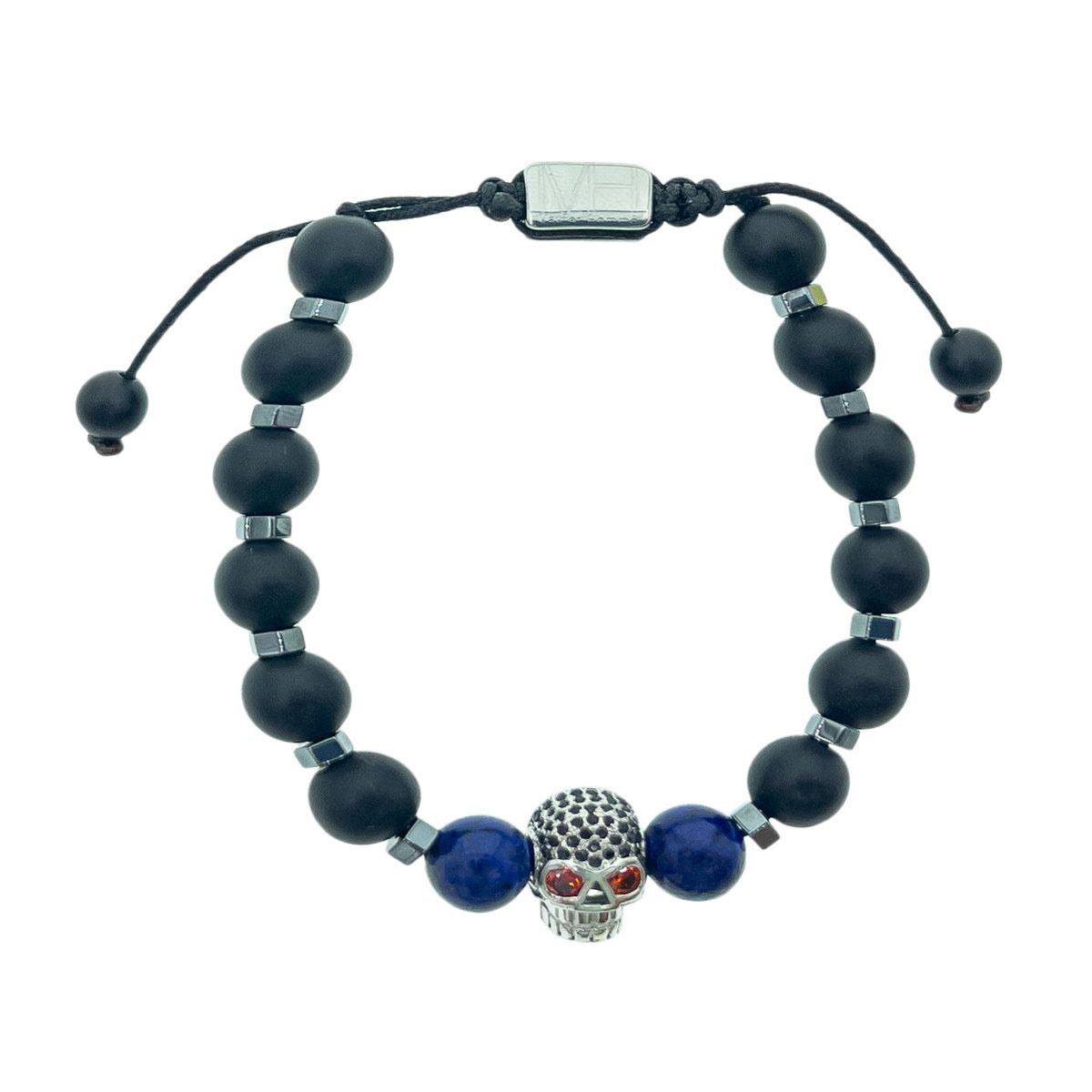 Pulsera Calavera Plateada Mayfer