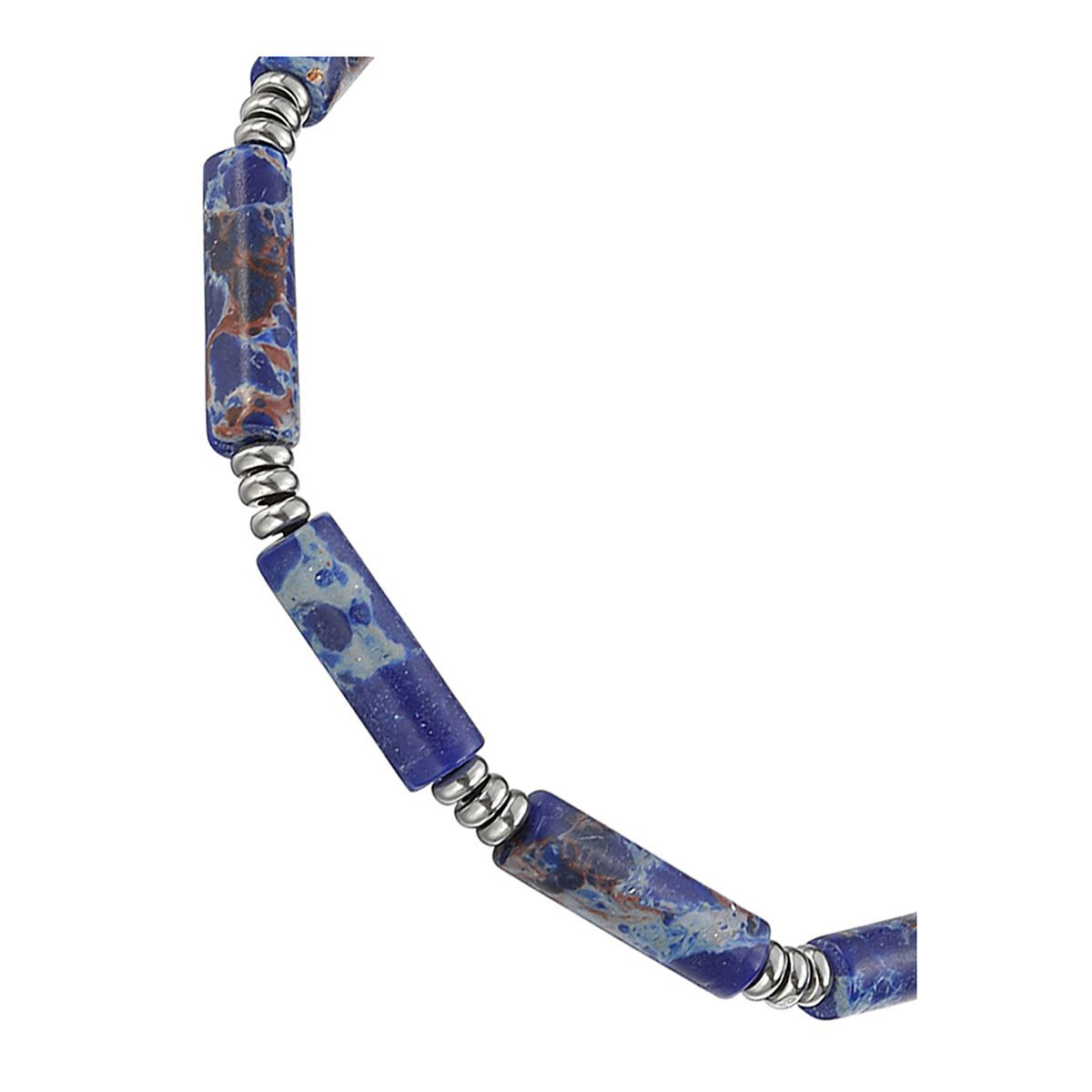 Pulsera de Acero Inoxidable Enso para Hombre Color Azul EMB0094BL