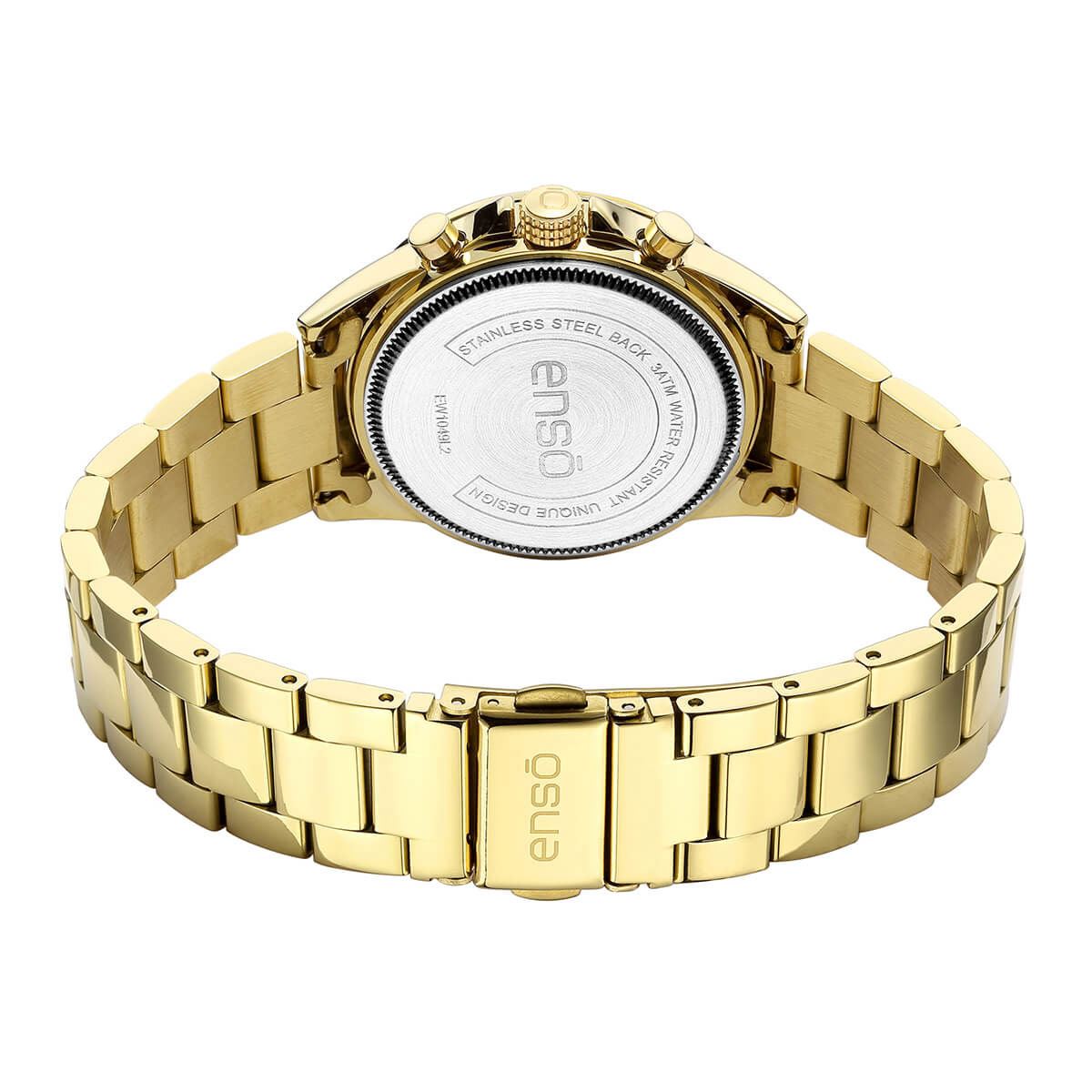 Reloj color oro para mujer hot sale