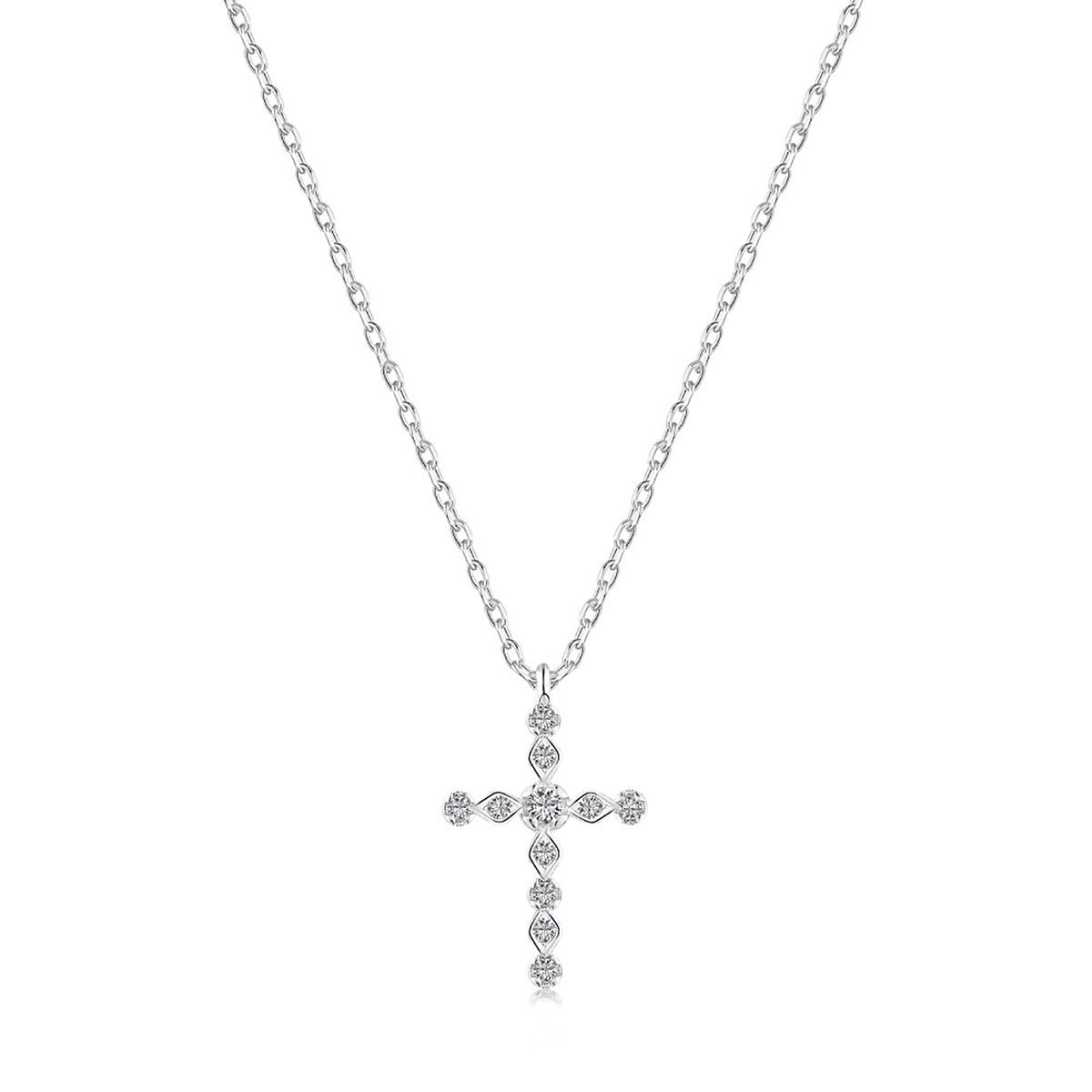 Collar Cruz Plata .925 ESN031S Enso