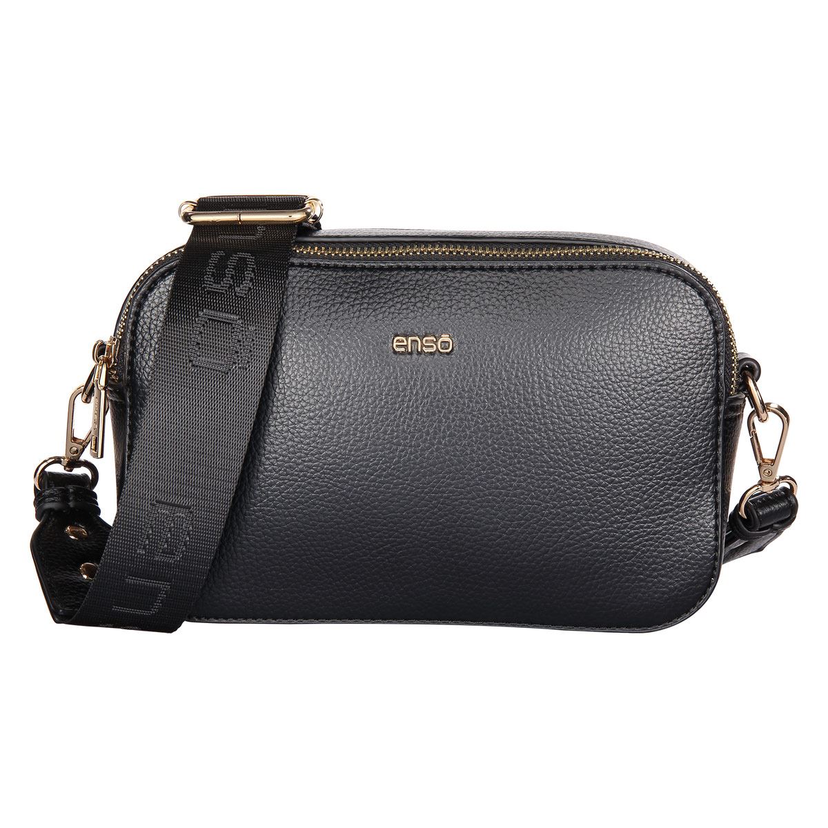 Bolsa Crossbody Color Negro para Mujer Enso