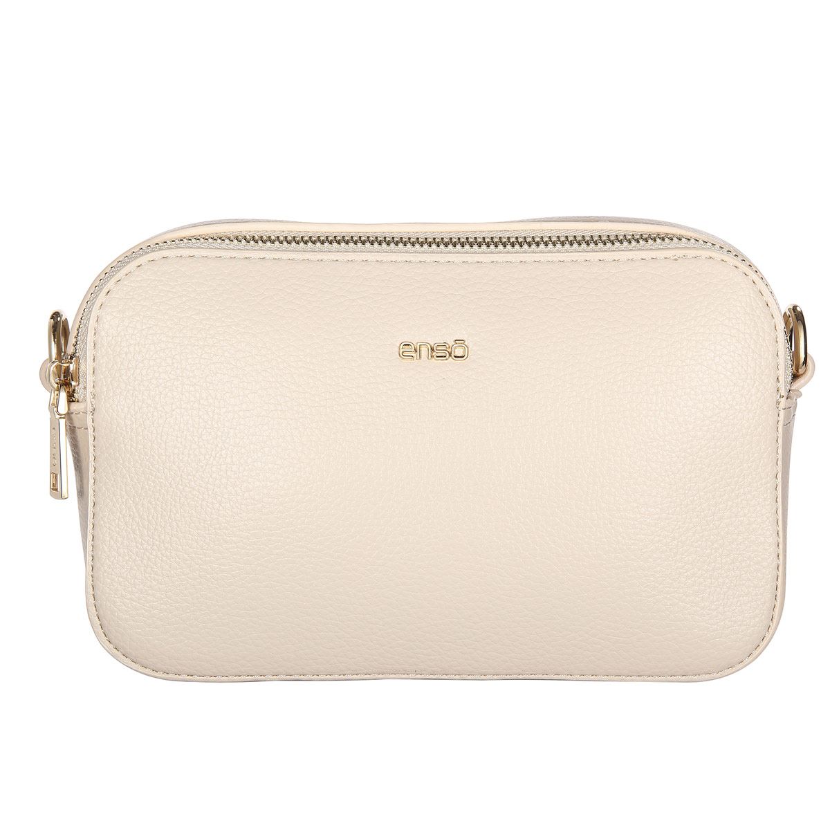 Bolsa Crossbody Color Nude para Mujer Enso