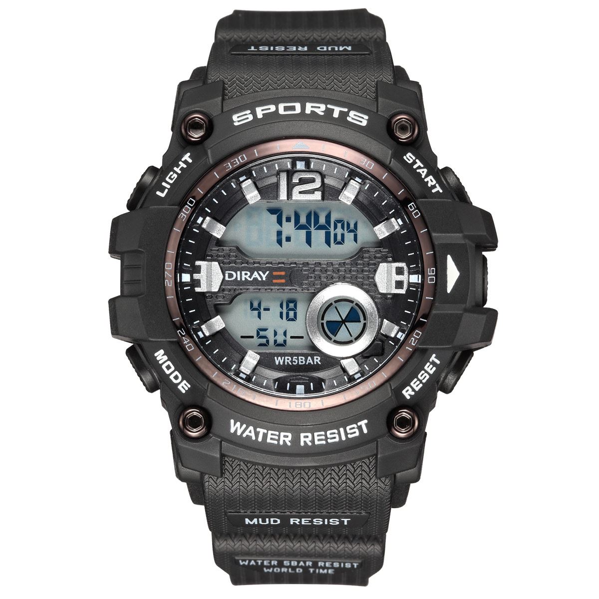 Reloj Deportivo para hombre Diray DR2130L1 Negro