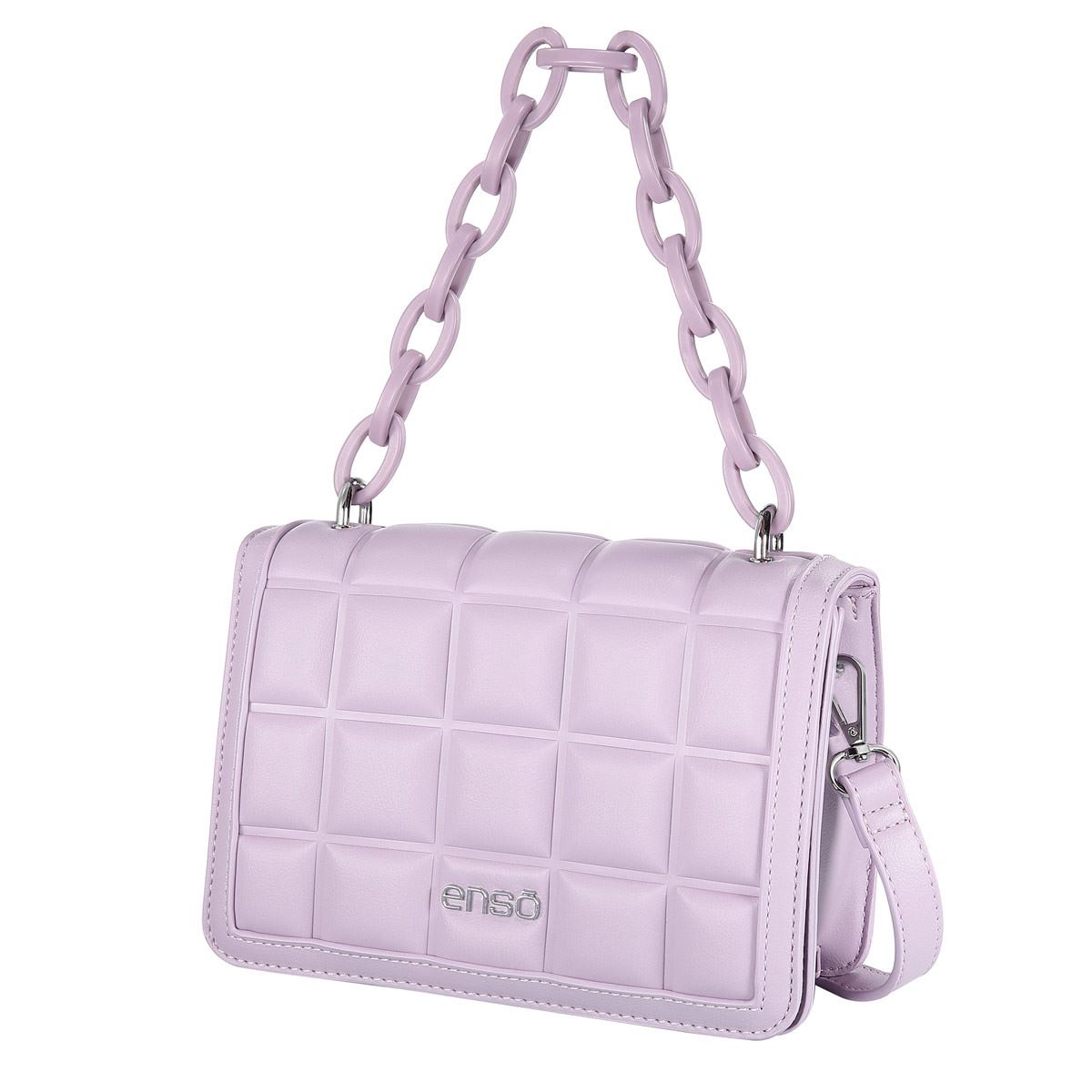 Bolsa Crossbody Color Lila para Mujer Enso