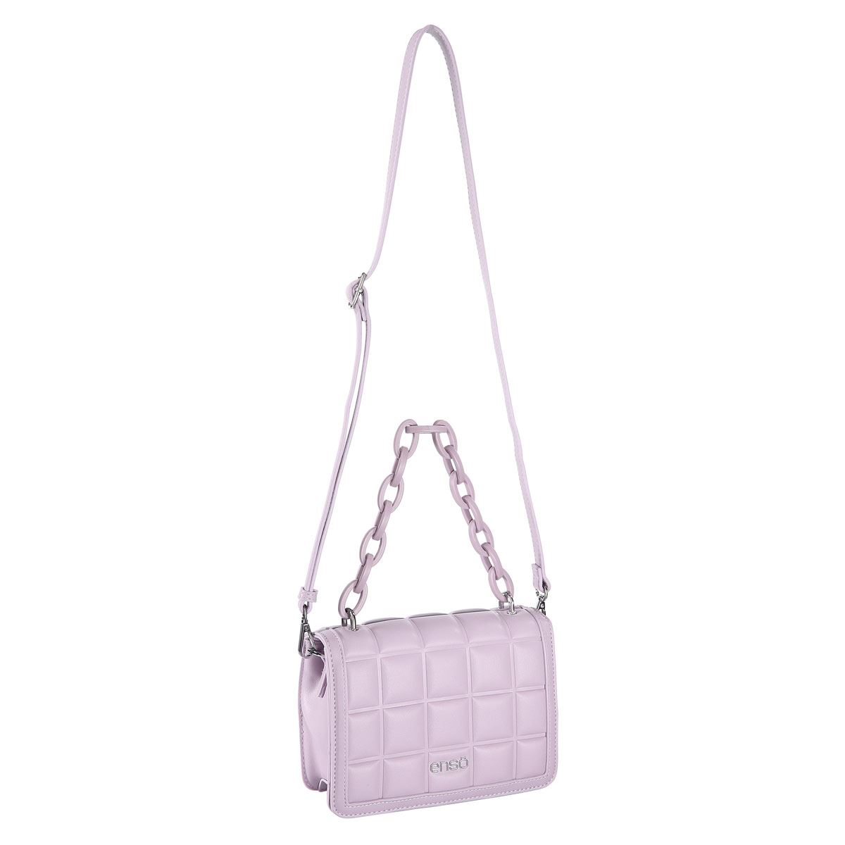 Bolsa Crossbody Color Lila para Mujer Enso