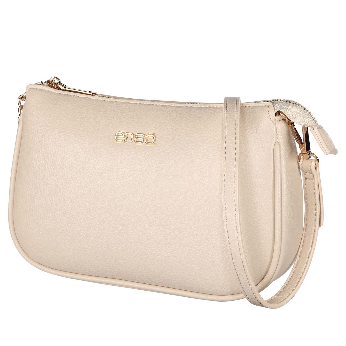 Bolsa Crossbody Color Beige para Mujer Enso