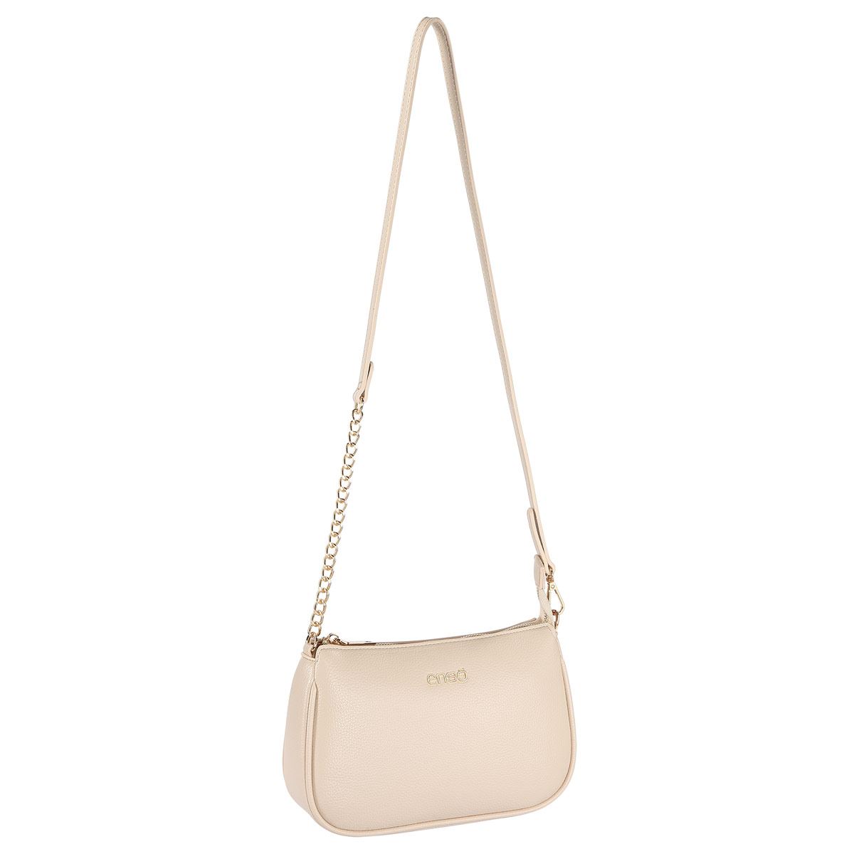 Bolsa Crossbody Color Beige para Mujer Enso