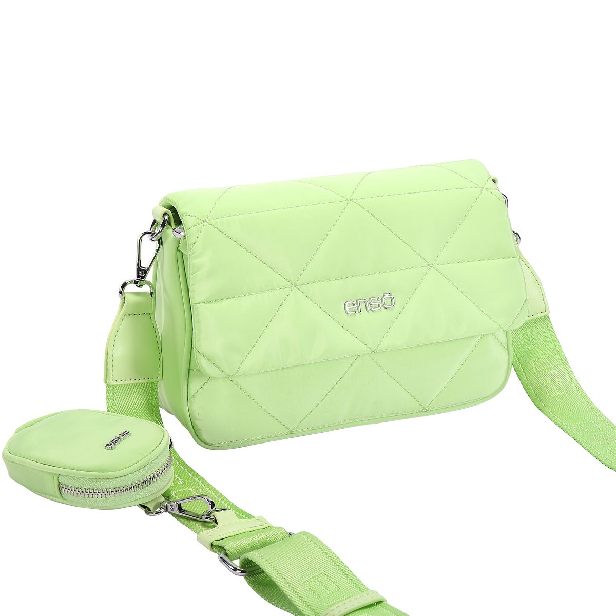 Bolsa Crossbody Enso Verde Menta para Mujer
