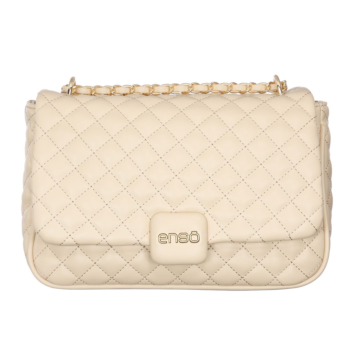 Bolsa Crossbody Enso Beige para Mujer