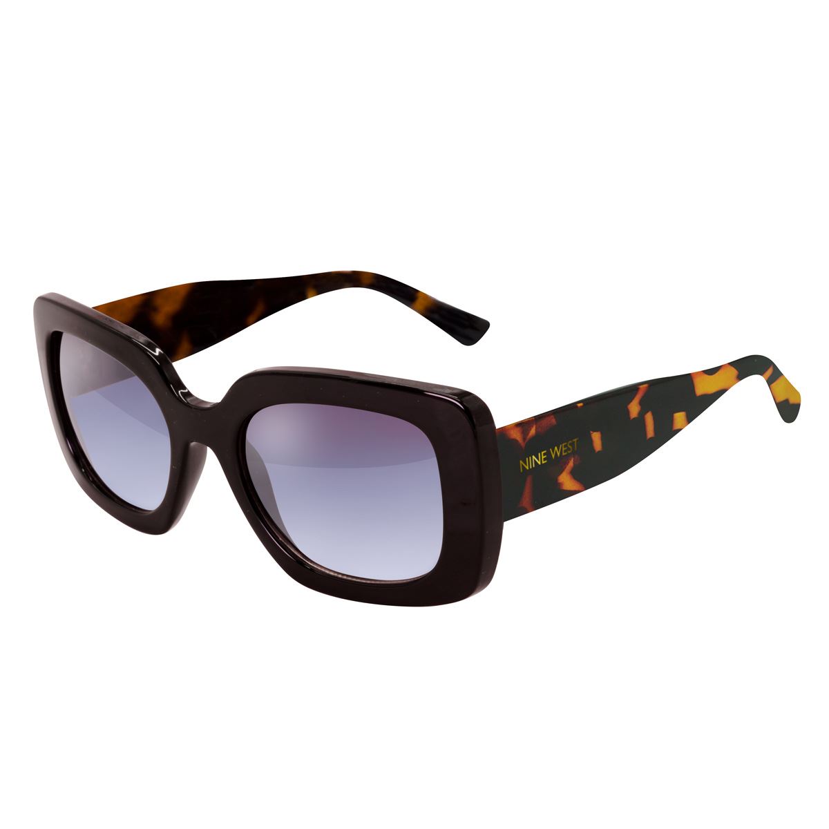 Lente solar Nine West Negro para Mujer