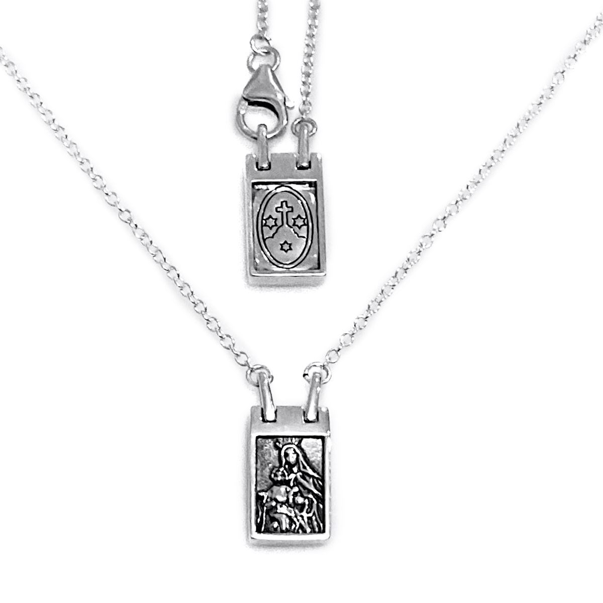 Escapulario Virgen del Carmen hombre o mujer 60cm