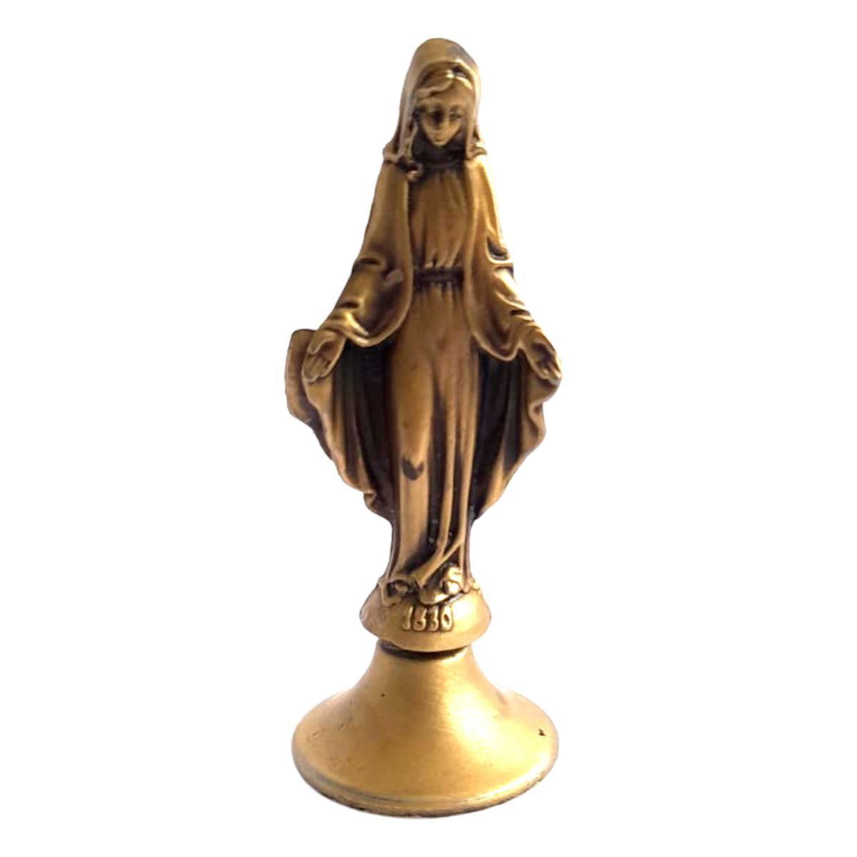 Virgen milagrosa dorada