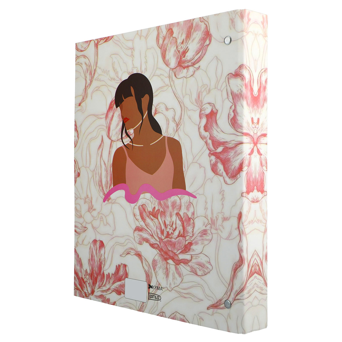 Carpeta Tamaño Carta Diseño Floral Kyma