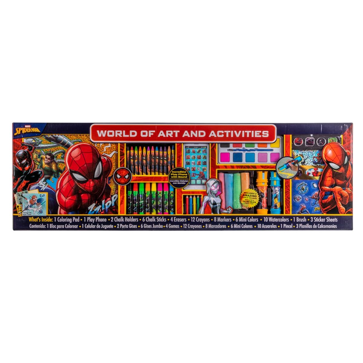 Mundo de arte y actividades Spider-Man