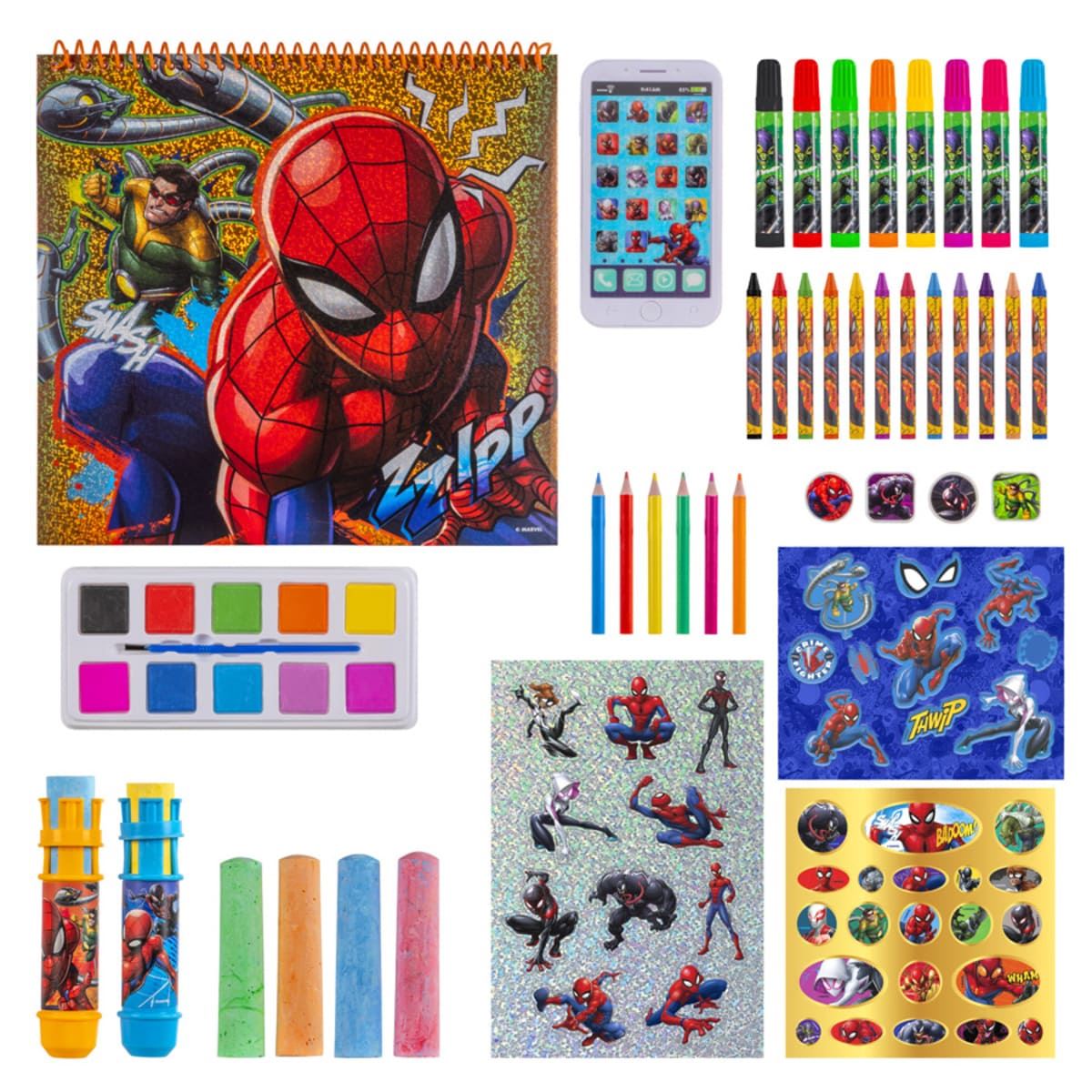 Mundo de arte y actividades Spider-Man