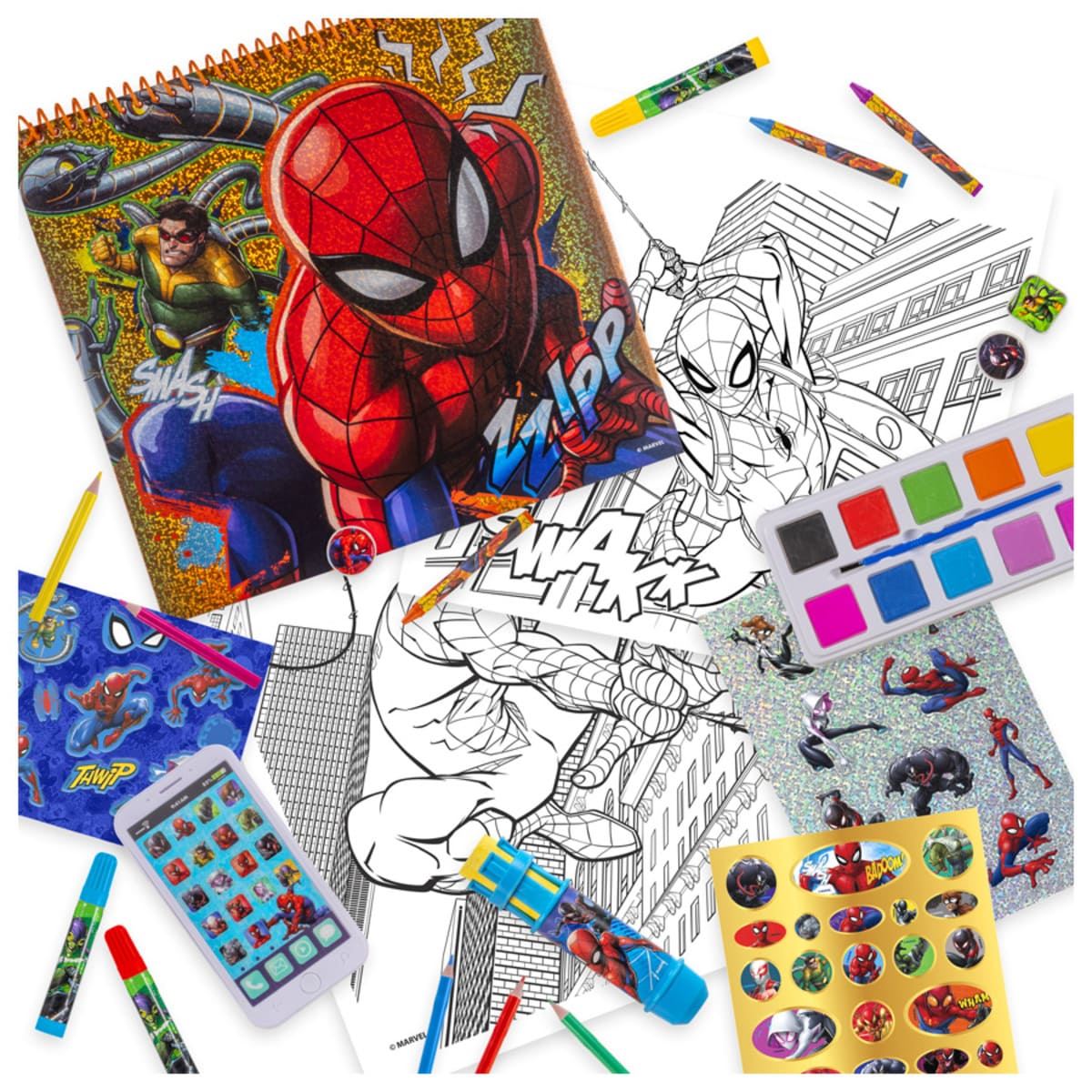 Mundo de arte y actividades Spider-Man