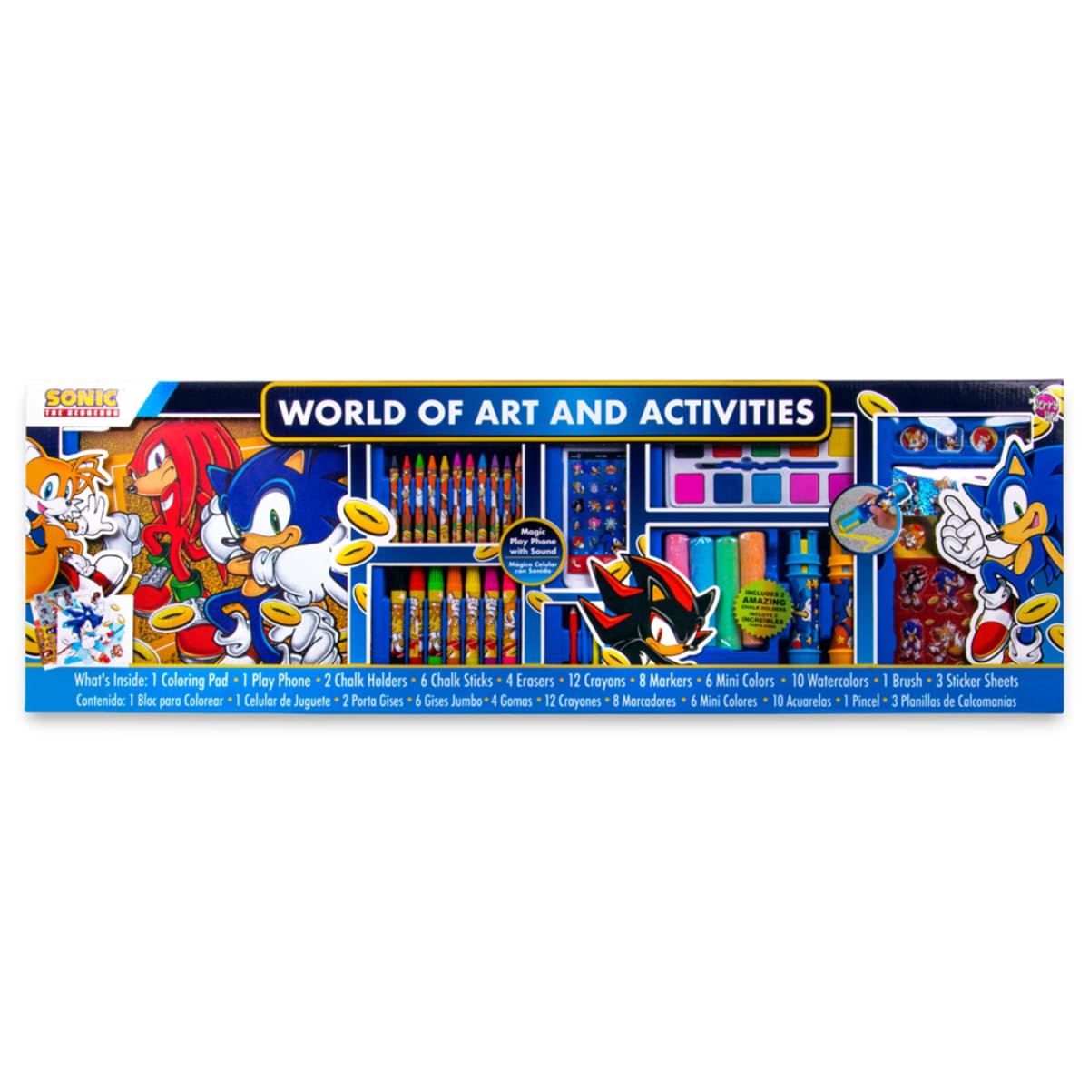 Mundo de arte y actividades Sonic