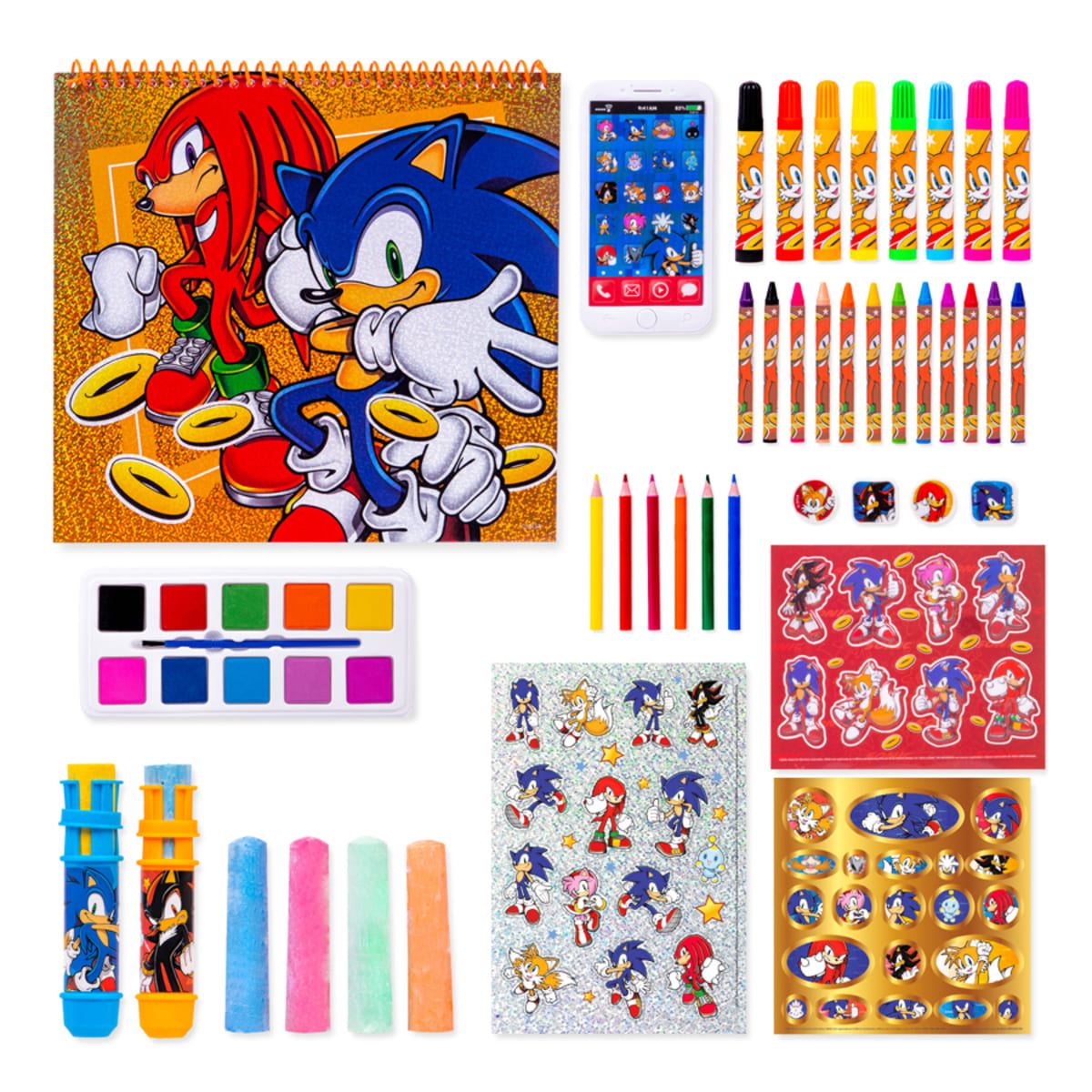 Mundo de arte y actividades Sonic