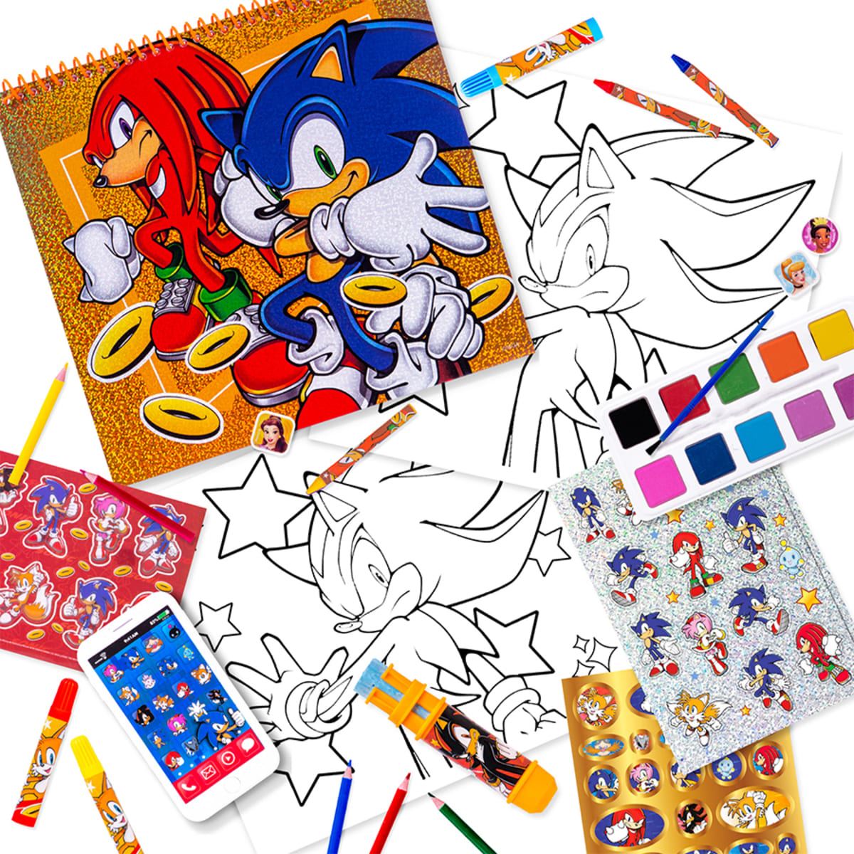 Mundo de arte y actividades Sonic