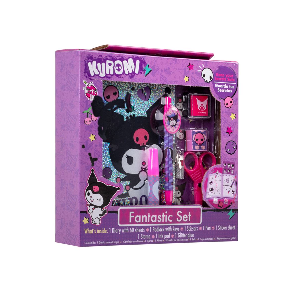 Set Fantástico Kuromi Berry Hip