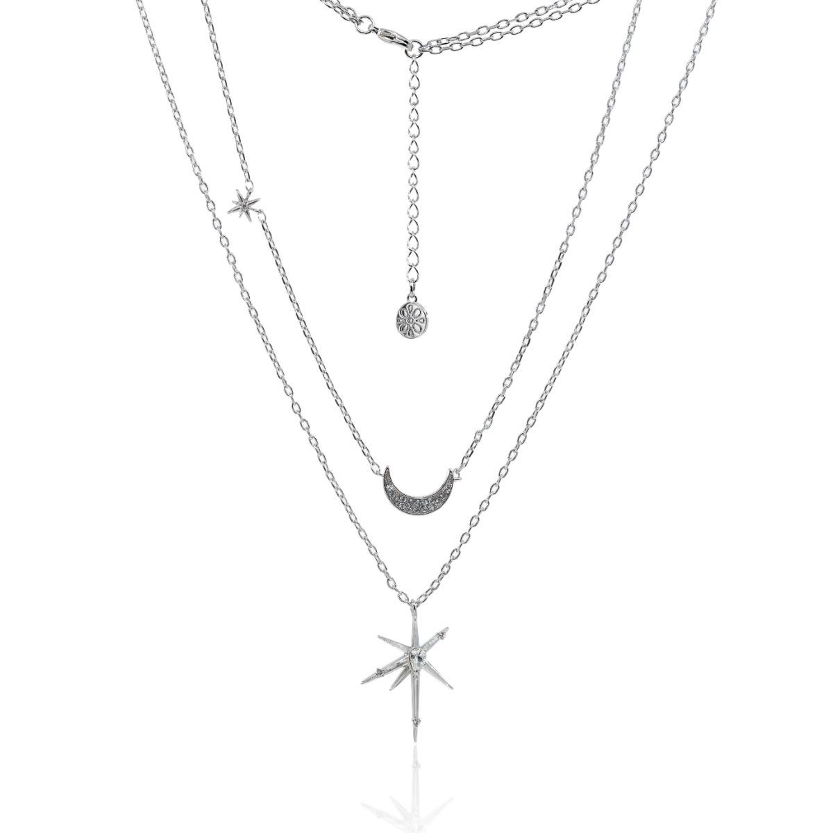 Collar Doble Luna y Estrella Mayfer