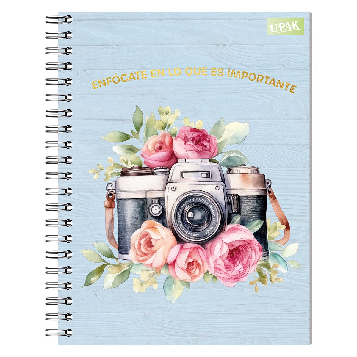 Cuaderno Upak Glad 200 Hojas RY Florecer