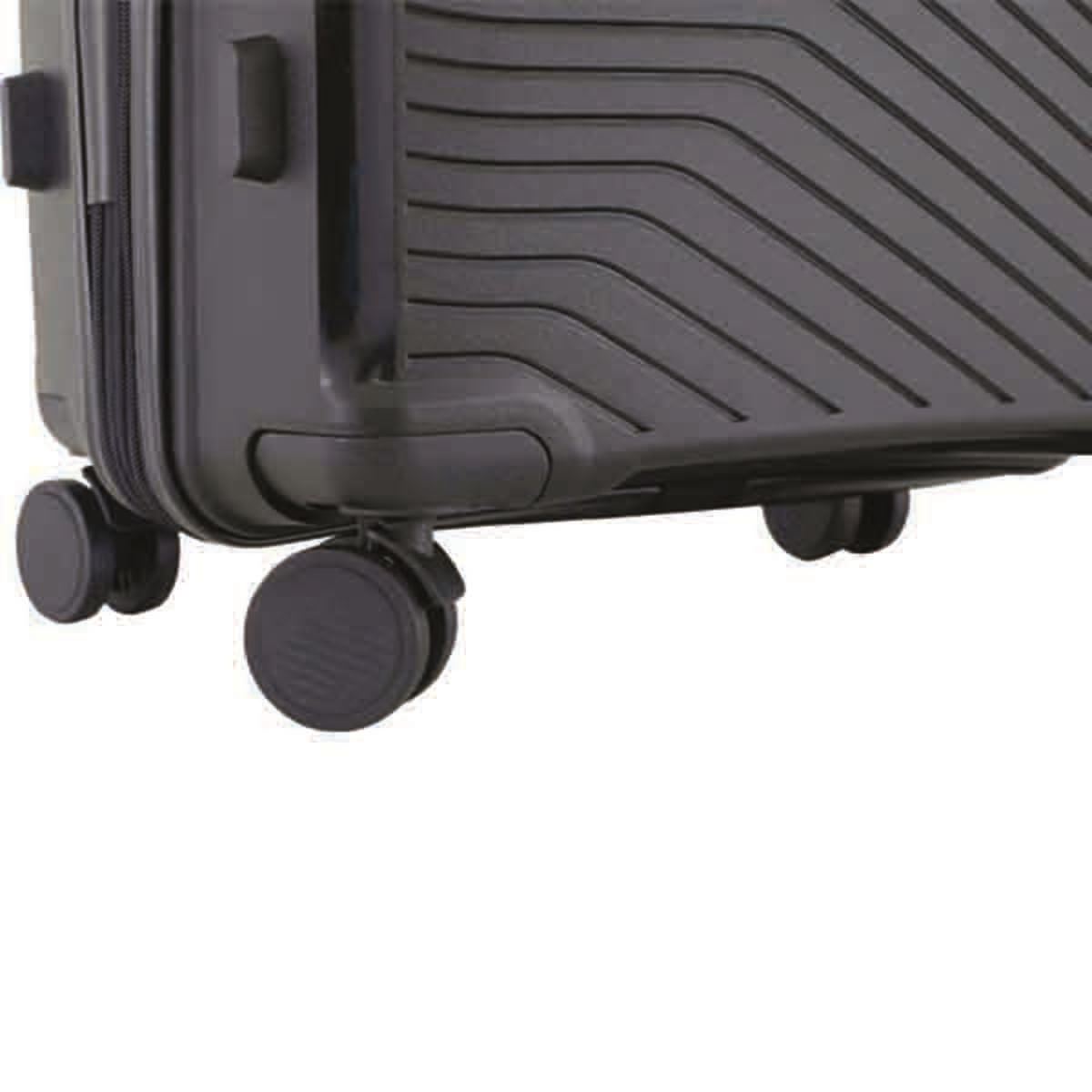 Maleta de Viaje con Ruedas Giacomo Rosaldi Negro Berlín 28"