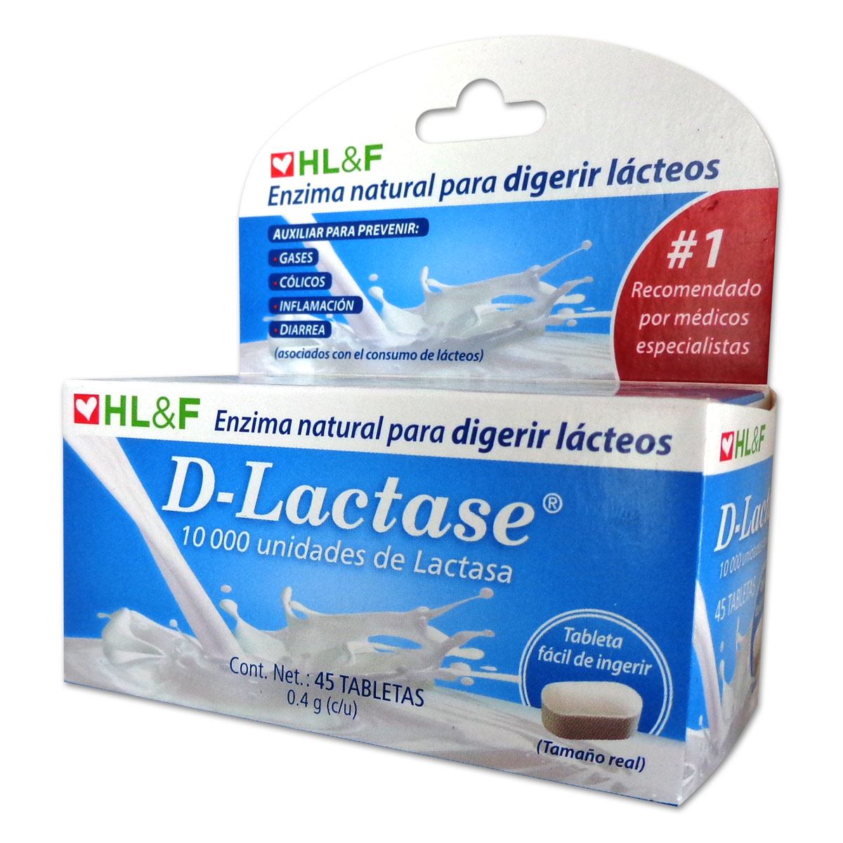 D-lactase 0.4g tab 45