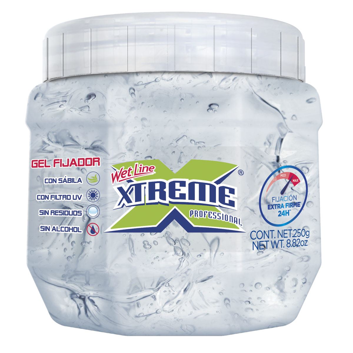 Gel X-Treme Transparente 250 gr