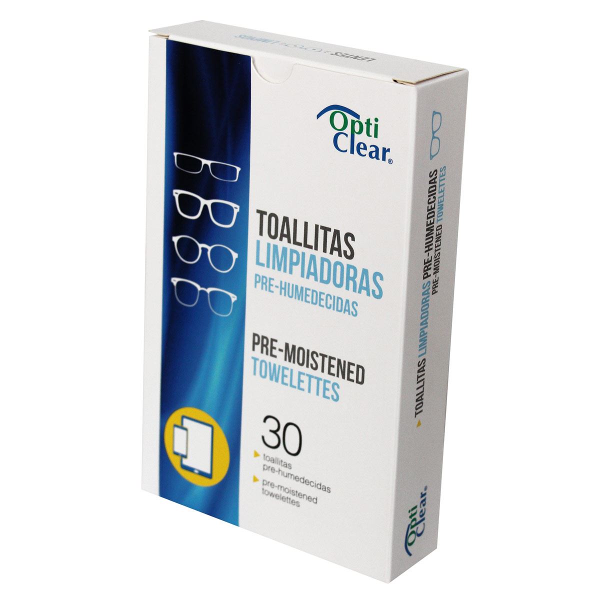 Toallitas limpiadoras pre-húmedas