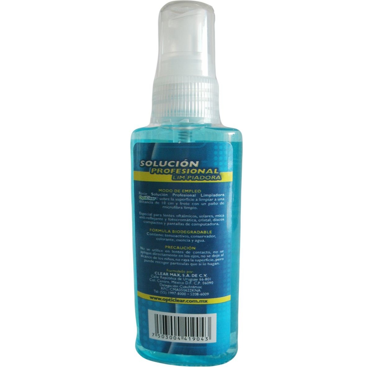 Spray Limpiador de Lentes - Óptica Oftalmológica