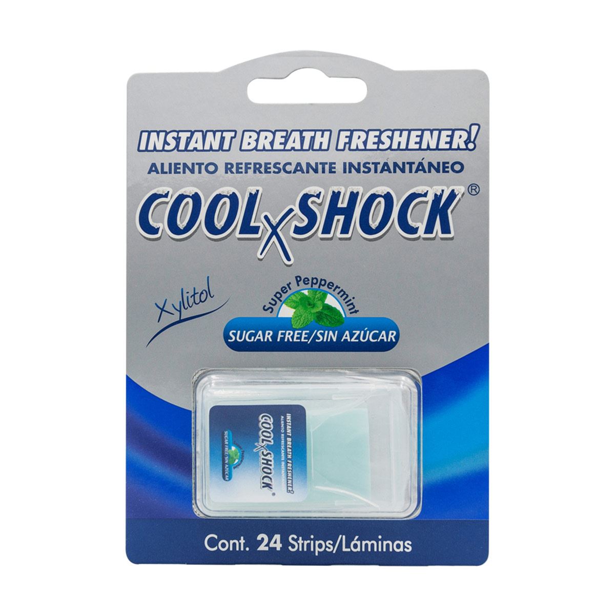 Láminas Refrescantes De Aliento Cool Shock