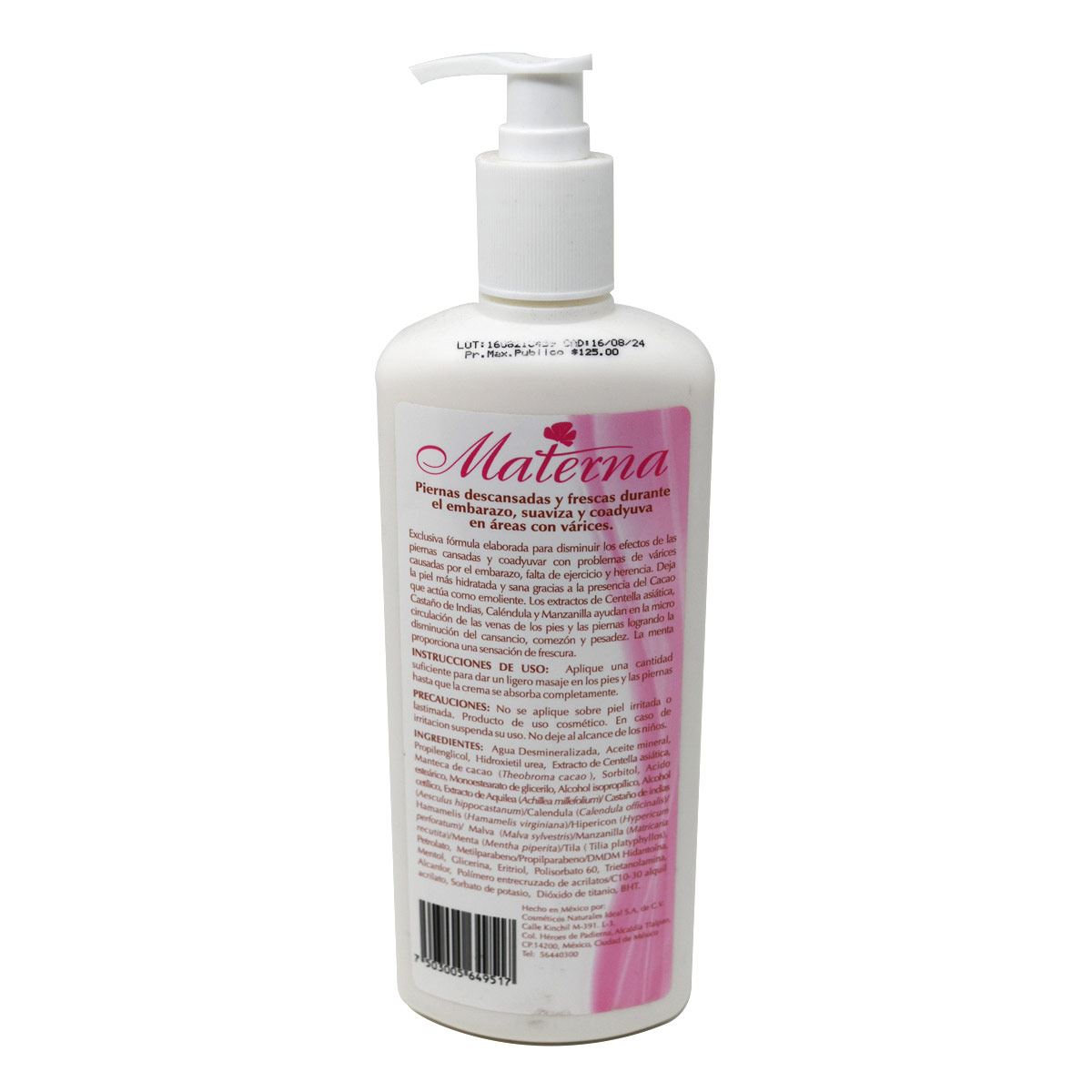 Crema para piernas Descansadas y Frescas Materna