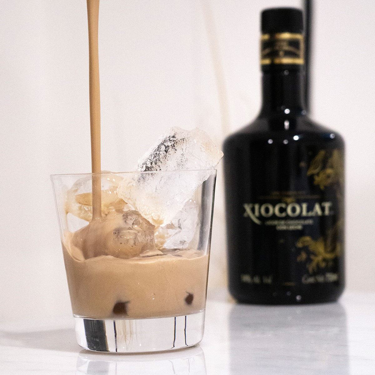 Licor de Chocolate con Trozos de Chocolate