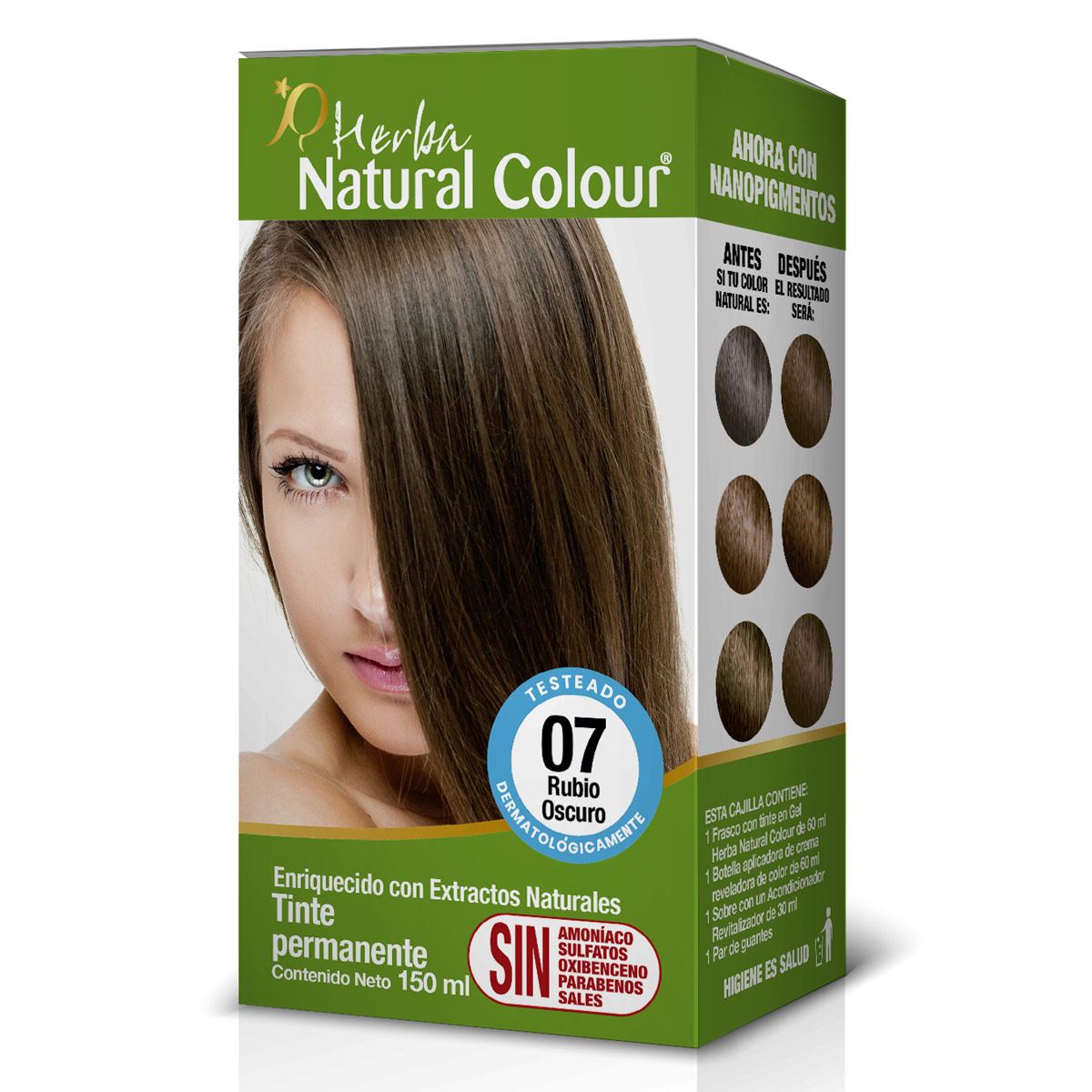 Tinte Rubio Oscuro 150 ml