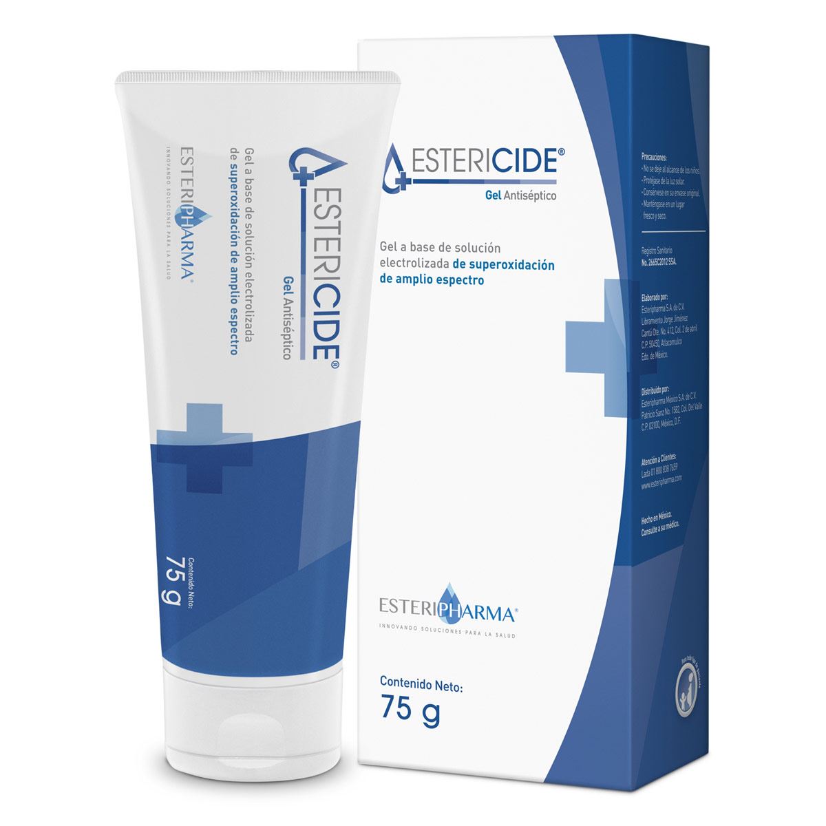 ESTERICIDE Antiseptico Gel Tubp 75 G