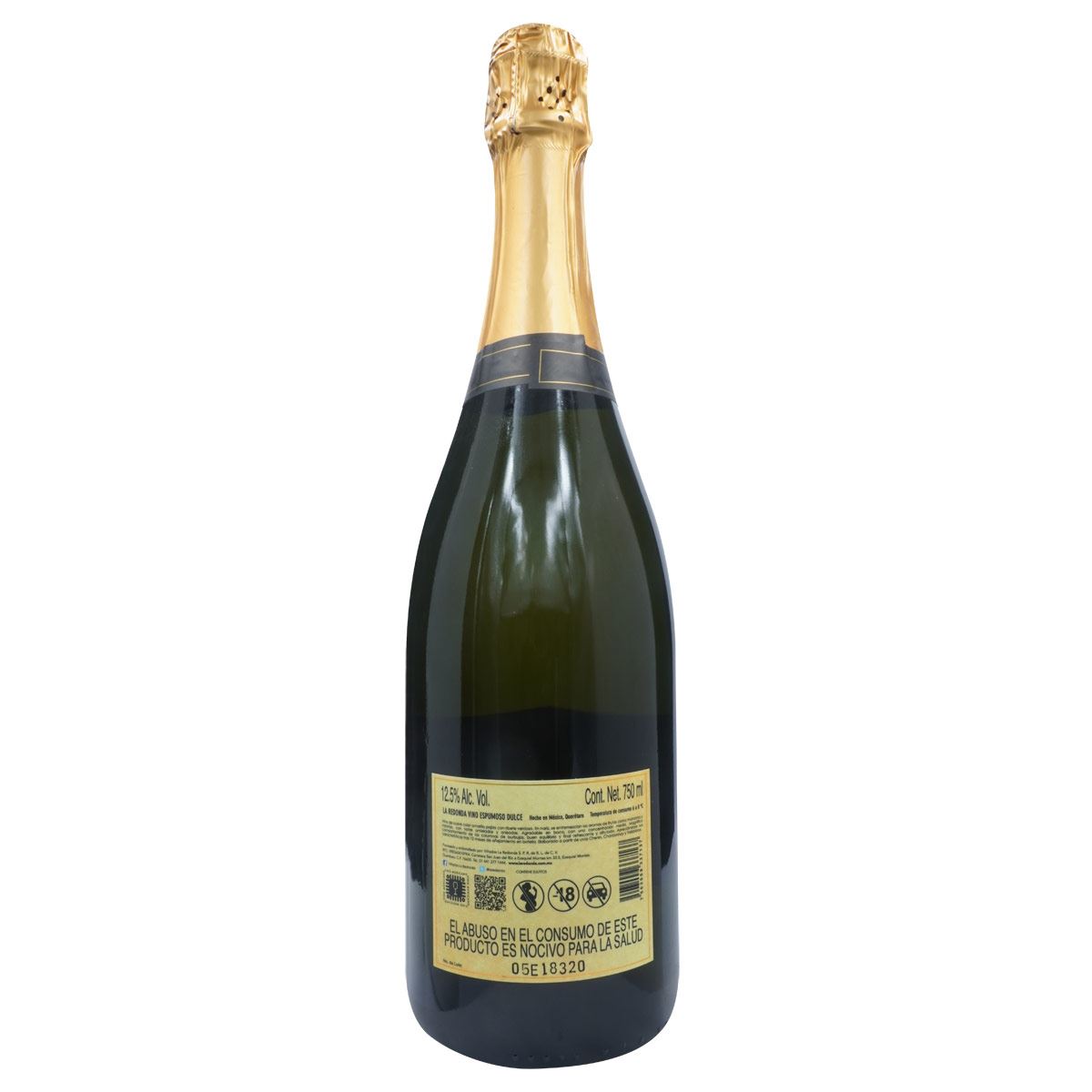 Vino Blanco Espumoso Dulce 750 ml