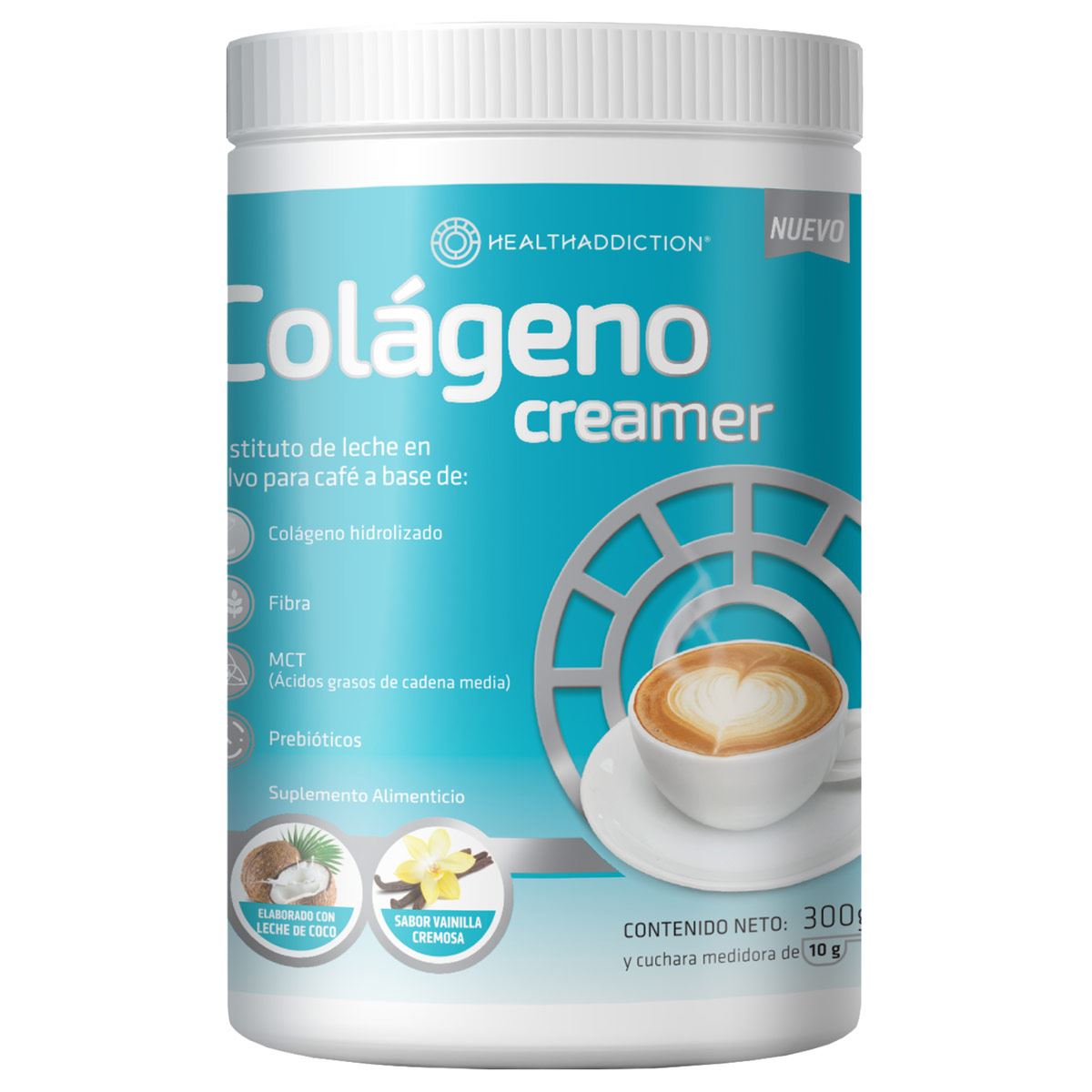 Colágeno creamer 300gr ha supalim