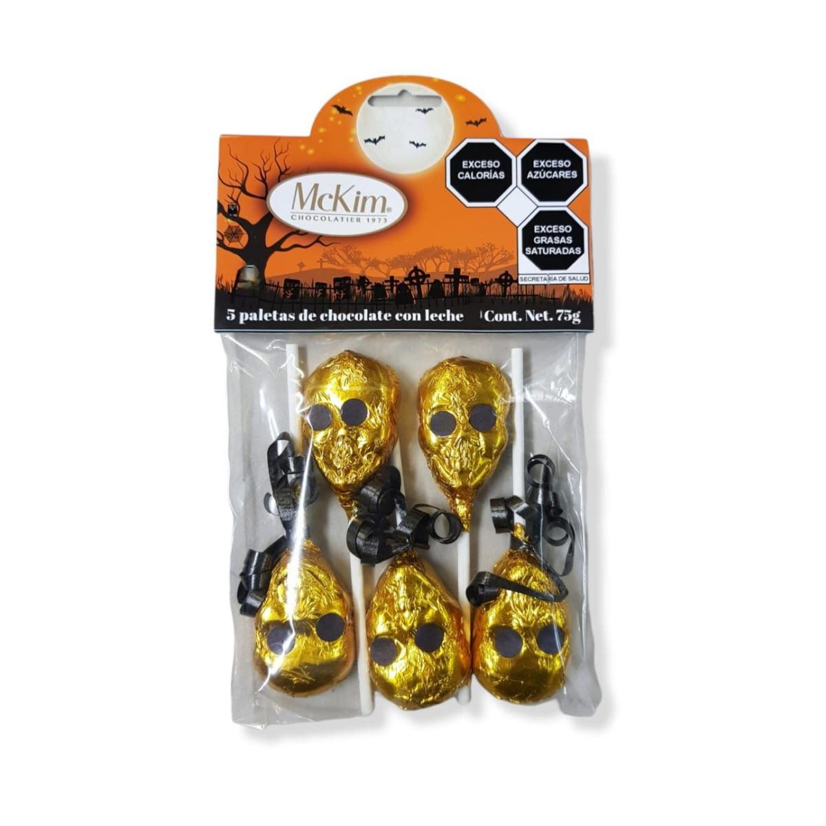 Paletas 5 Pz Cracalacas 75grs