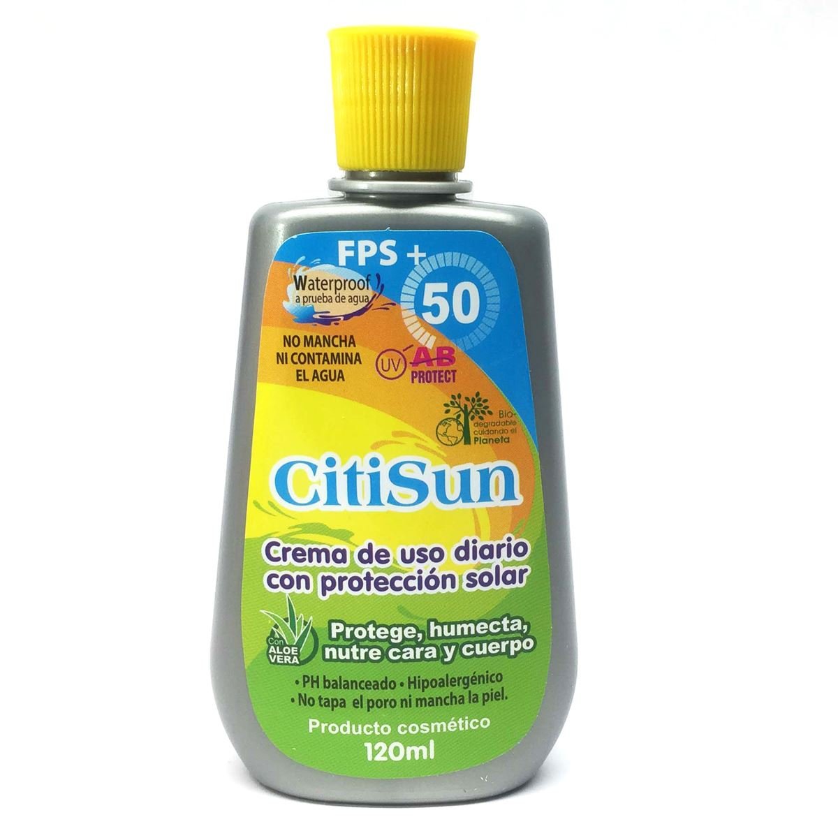 Crema con Proteccion Solar FPS 50 120ml  Citisun