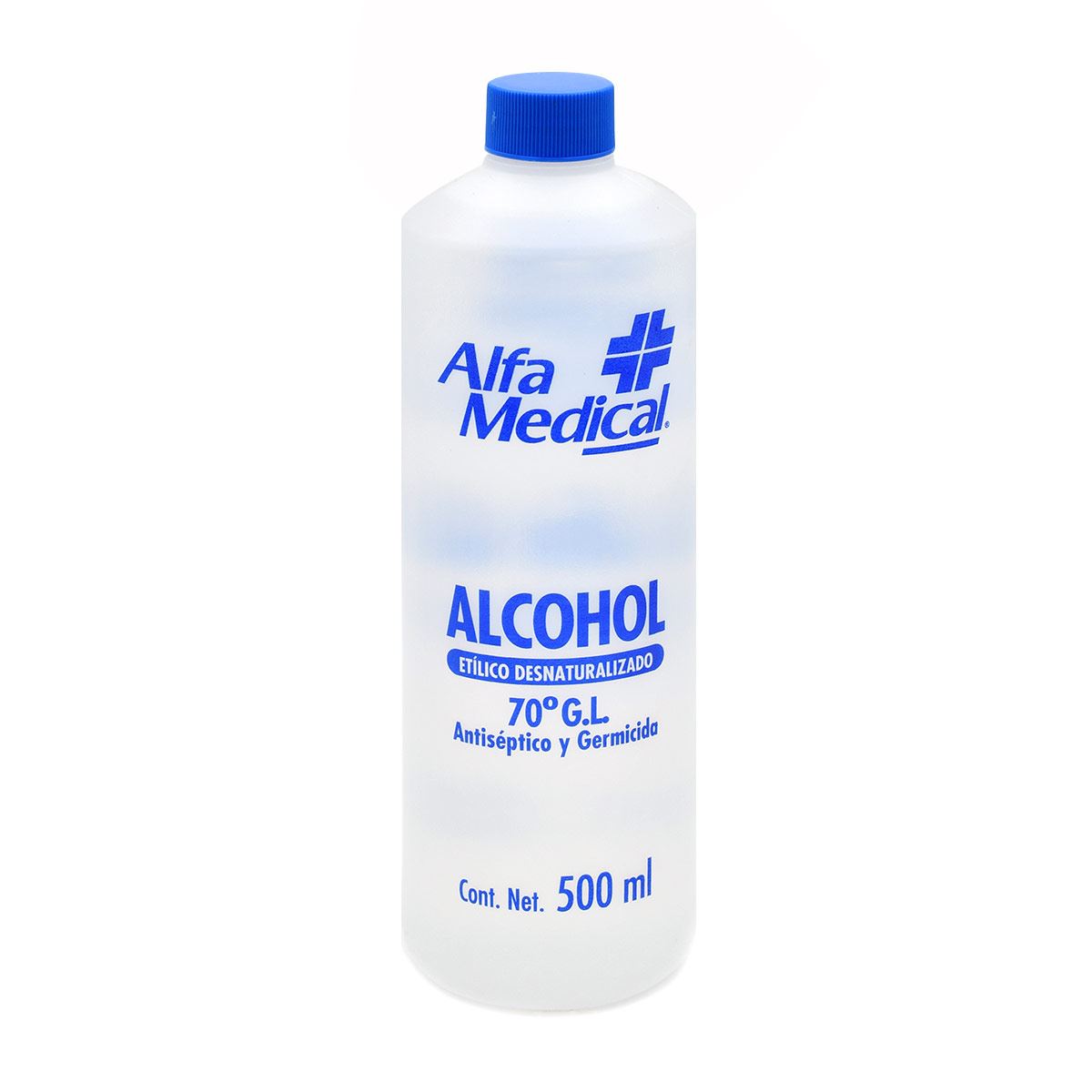 Alcohol 500ml 70 Etílico Desnatural