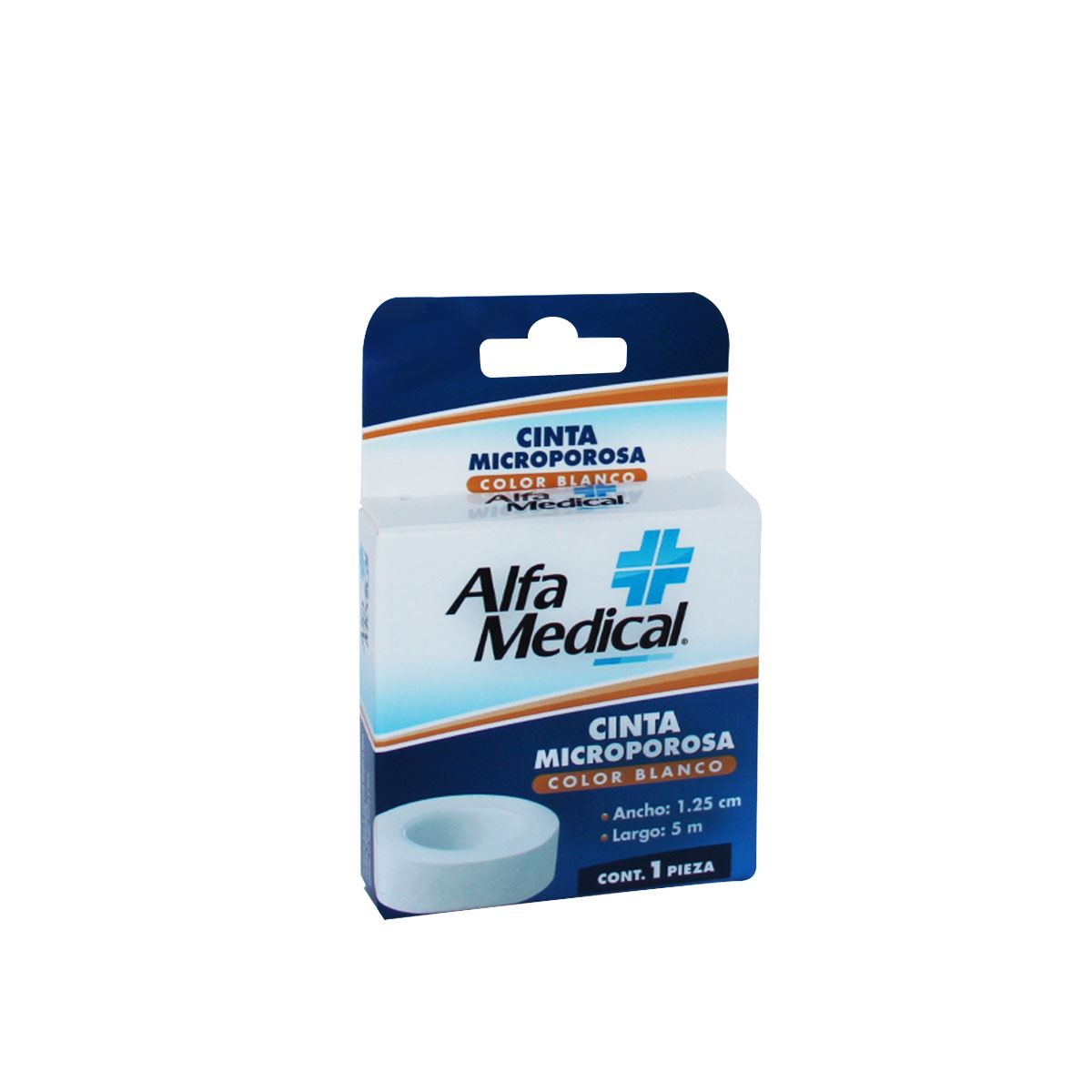 Cinta Microporosa/Blanca 1.25 Cmx 5